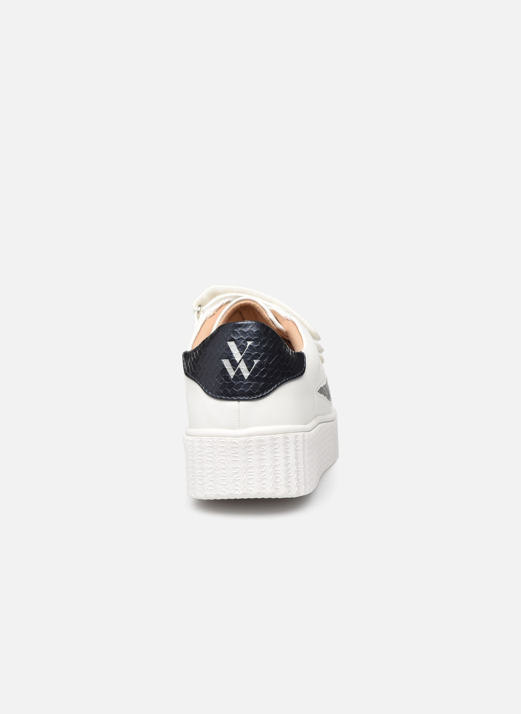 Baskets basses Eva femme blanc Vanessa Wu Baskets basses Eva femme blanc Marine