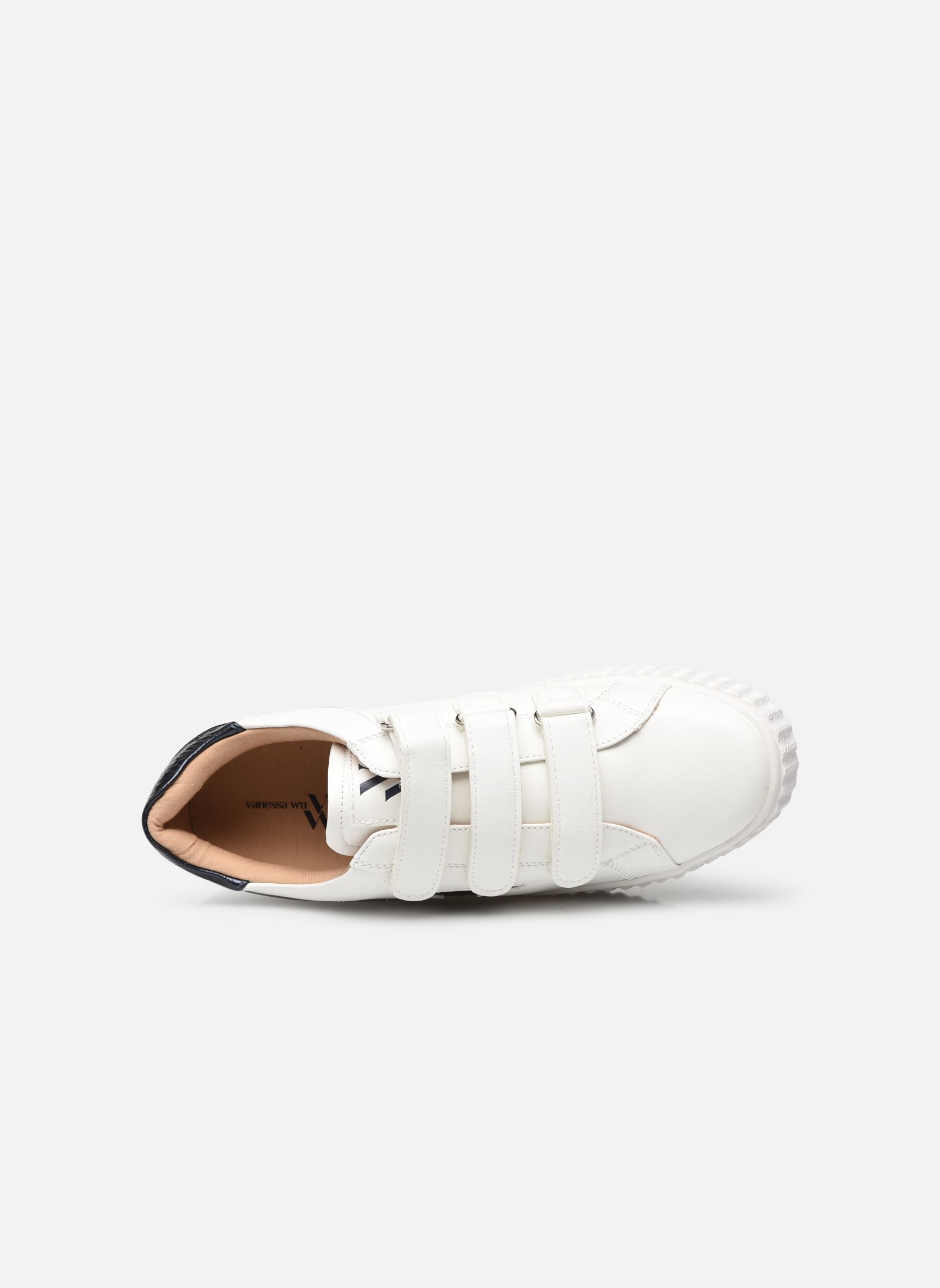 Baskets basses Eva femme blanc Vanessa Wu Baskets basses Eva femme blanc Marine