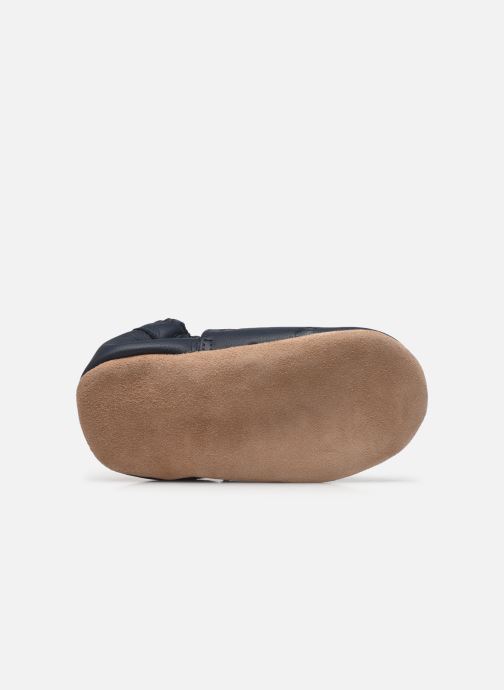Chaussons Souples En Cuir Robeez Mywood Pour Bébé - Marron Moka - Taille 22 EU (3-6 Mois Environ) - Lavables En Machine