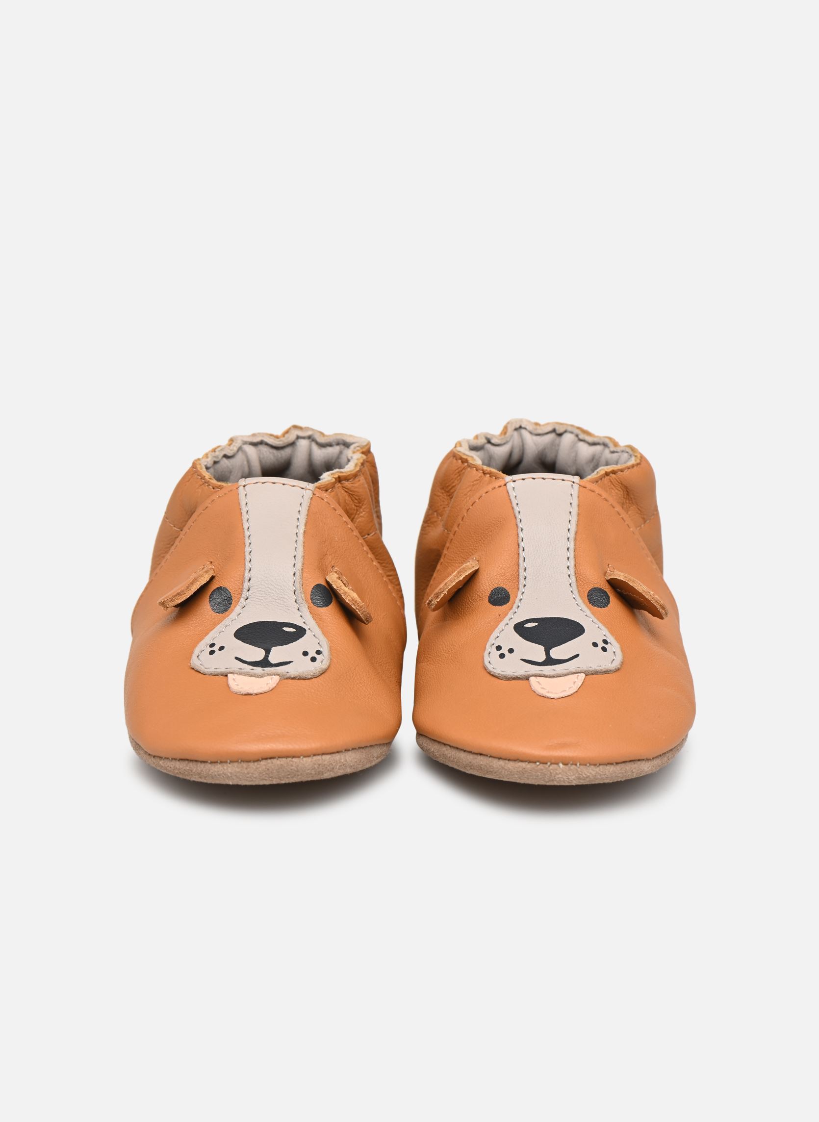 Chaussons Sweety dog marron Robeez Chaussons Sweety dog marron CAMEL