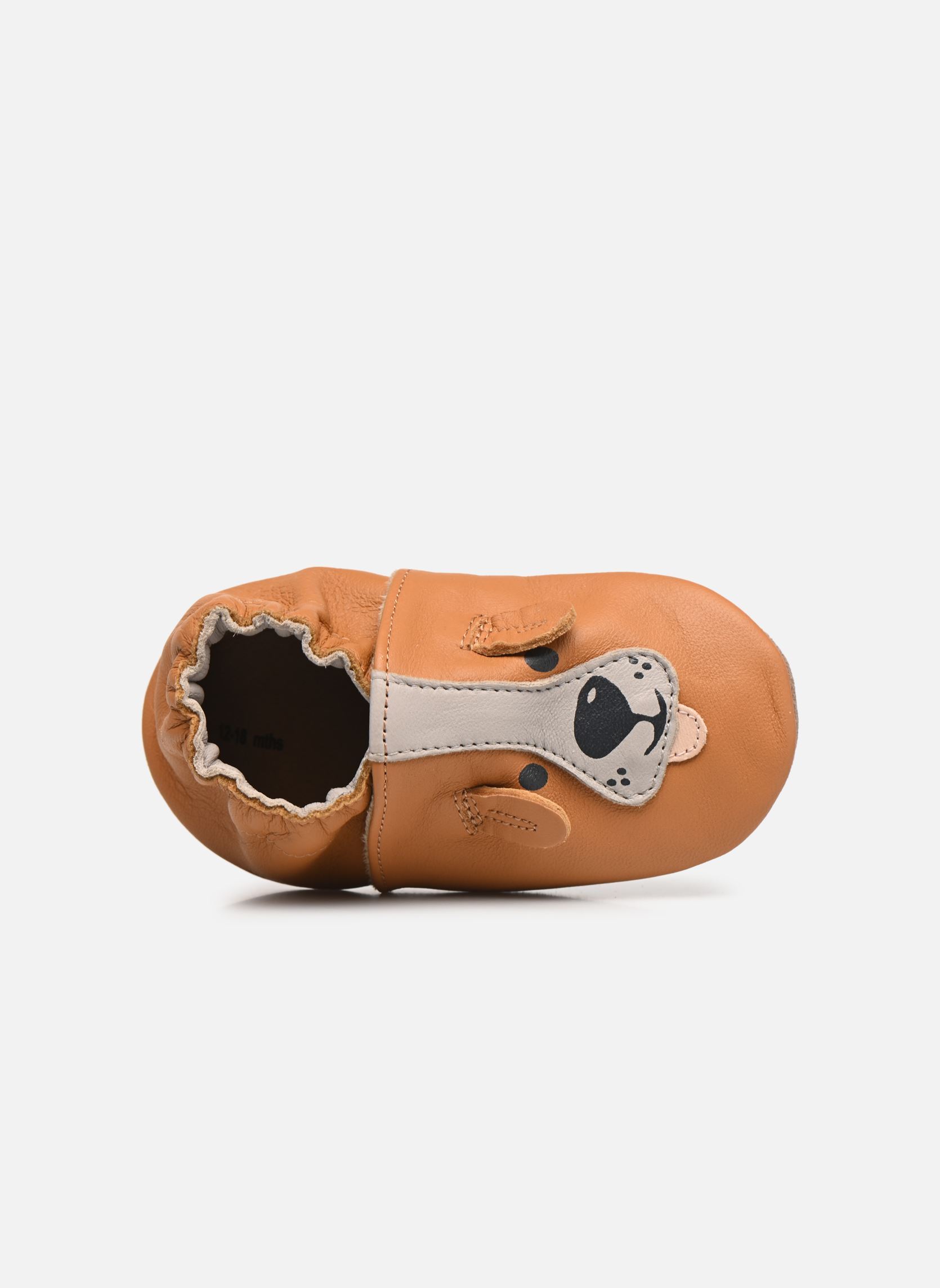 Chaussons Sweety dog marron Robeez Chaussons Sweety dog marron CAMEL
