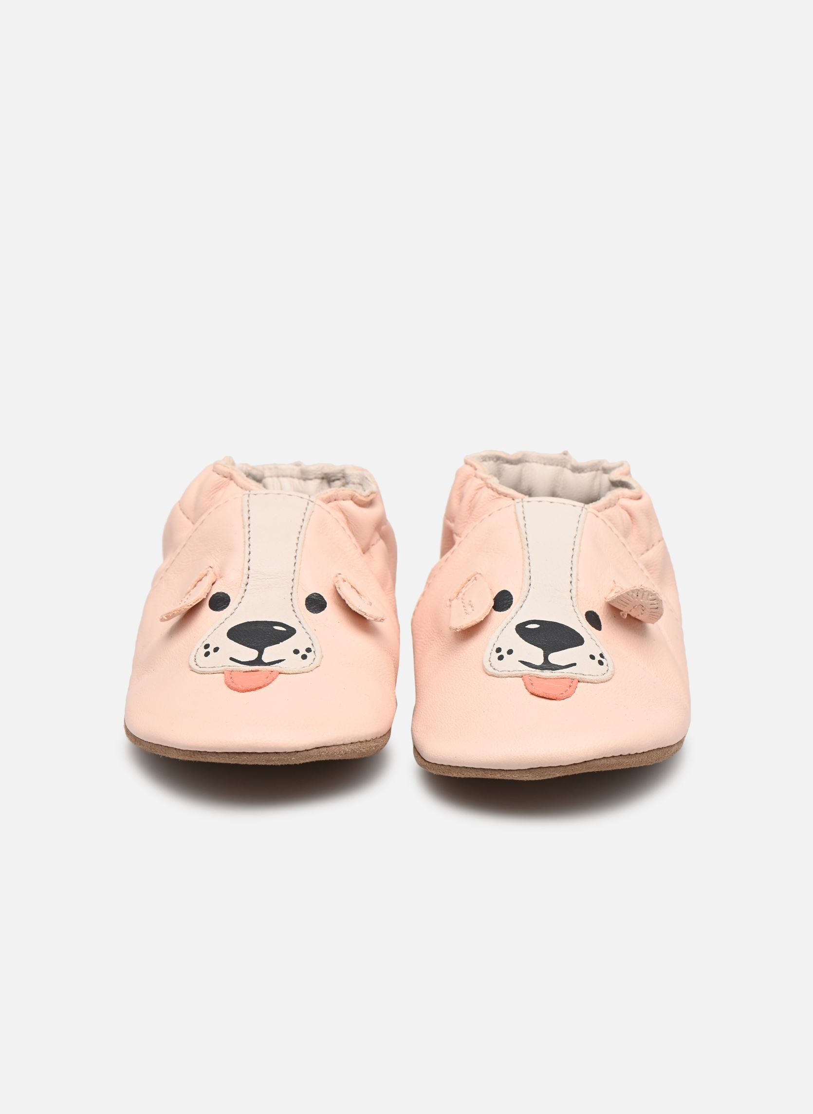 Chaussons Sweety dog fille rose Robeez Chaussons Sweety dog fille rose ROSE CLAIR