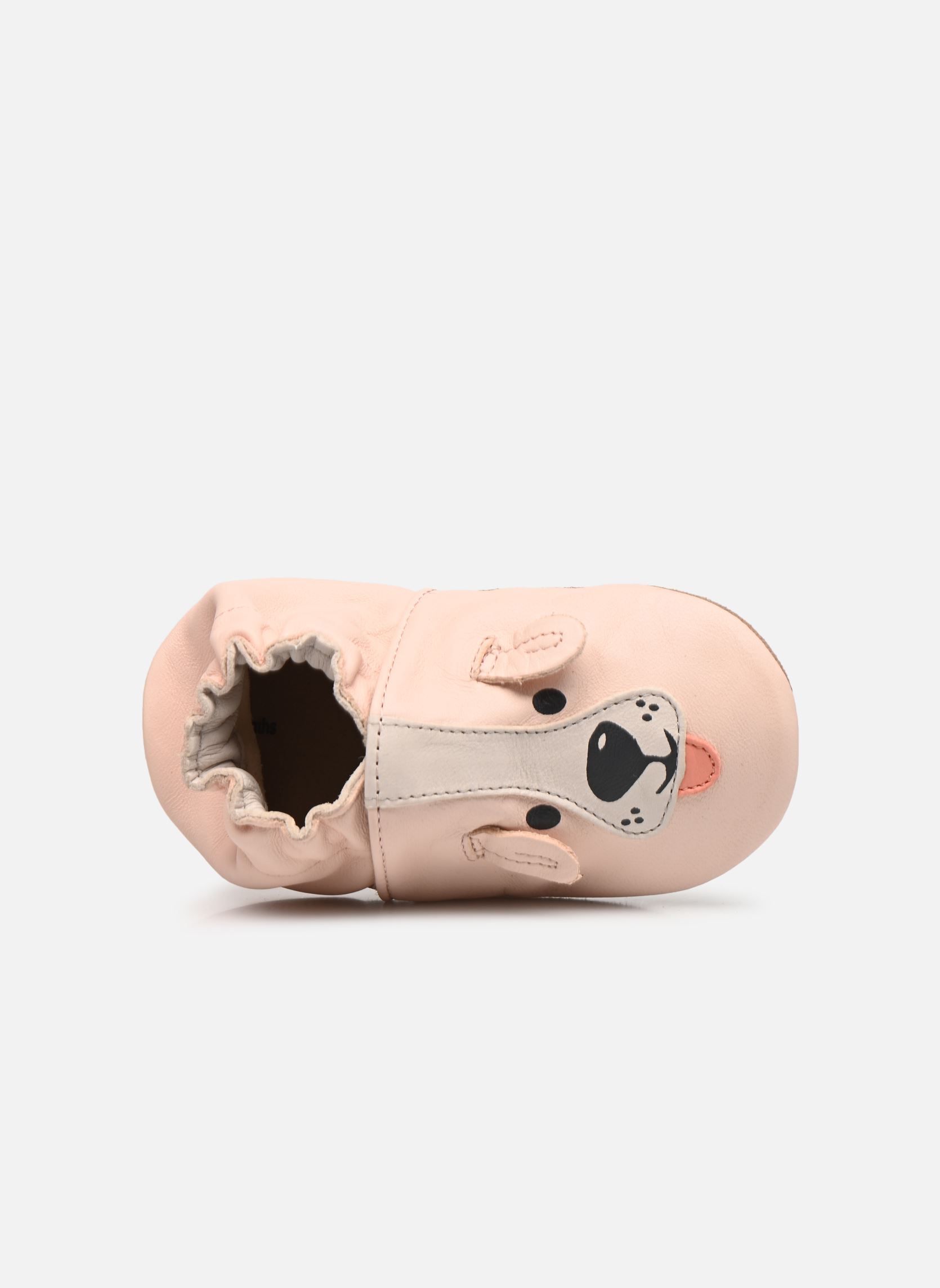 Chaussons Sweety dog fille rose Robeez Chaussons Sweety dog fille rose ROSE CLAIR