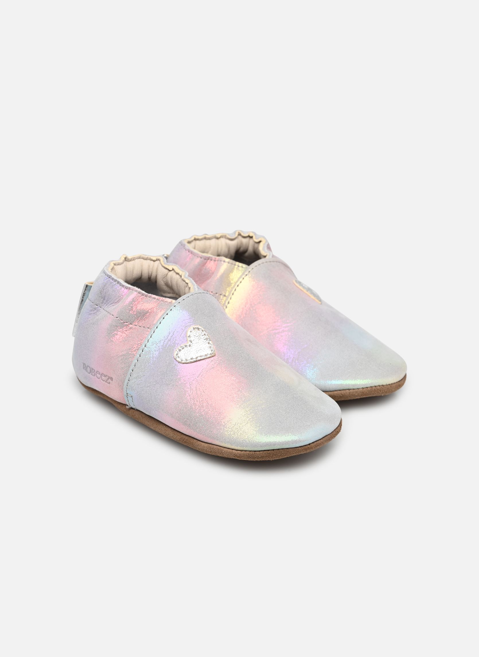 Chaussons Mini Love fille multicolore Robeez Chaussons Mini Love fille multicolore MULTICOLOR