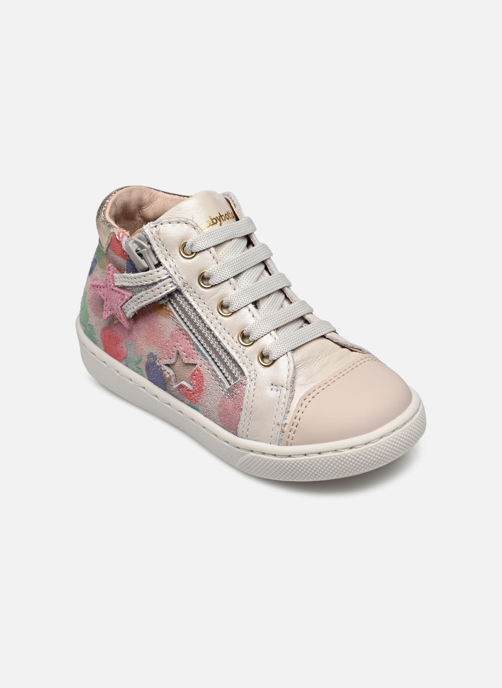 Babyschoenen Alice meisjes meerkleurig Babybotte Babyschoenen Alice meisjes meerkleurig BLANC MULTI