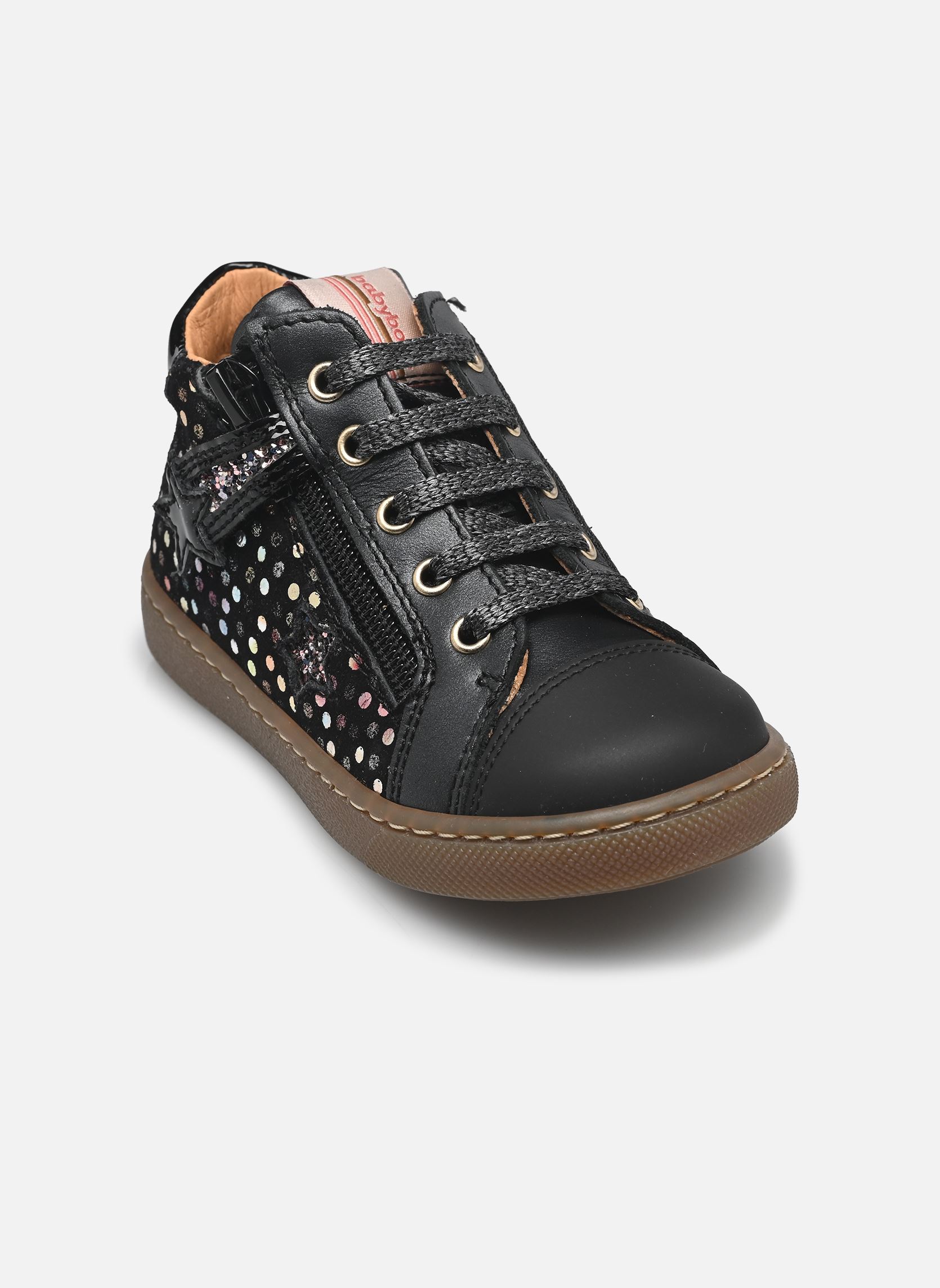Schuhe für die ersten Schritte Alice mädchen schwarz Babybotte Schuhe für die ersten Schritte Alice mädchen schwarz HANNA FAB.NERO/SURF AMBRA