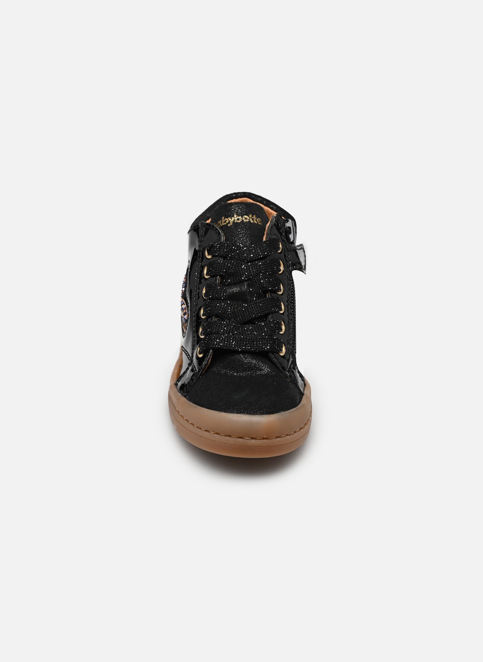 Niedrige Sneaker Anto mädchen schwarz Babybotte Niedrige Sneaker Anto mädchen schwarz NOIR 3