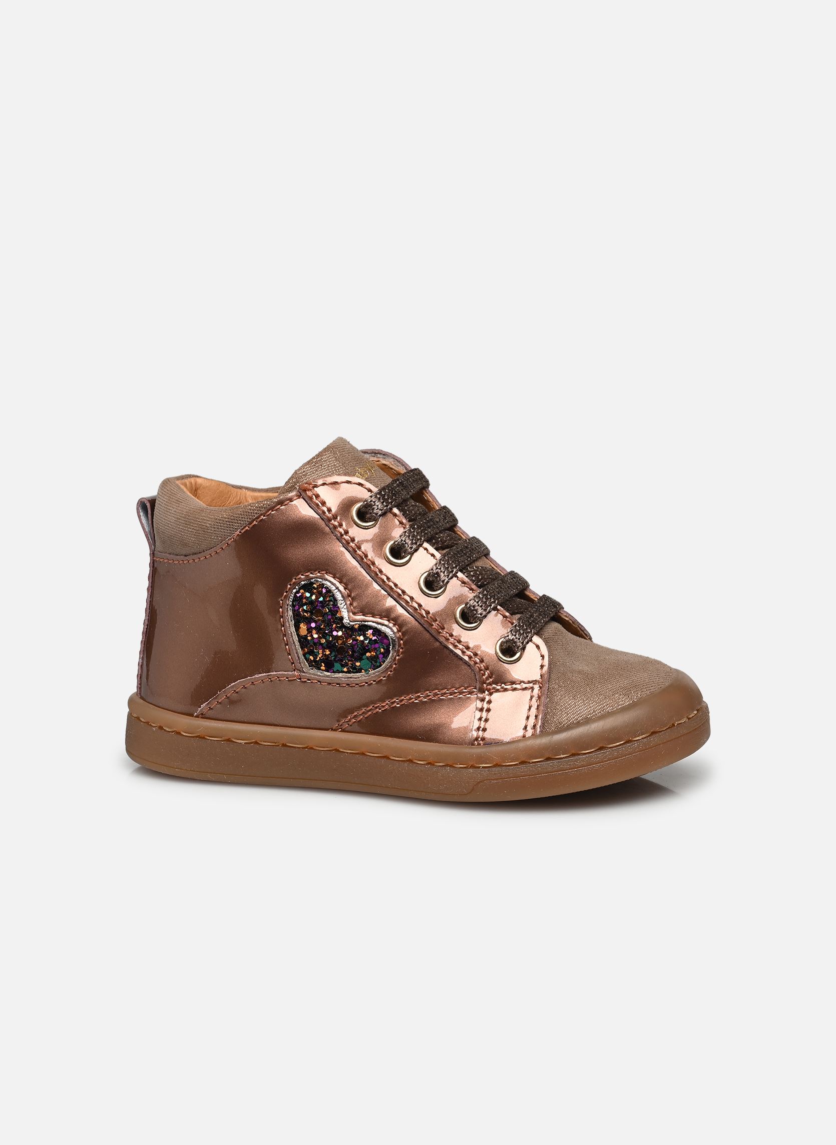 Baskets basses Anto fille marron Babybotte Baskets basses Anto fille marron VER SUM ROSA ANT/ALESS MIEL