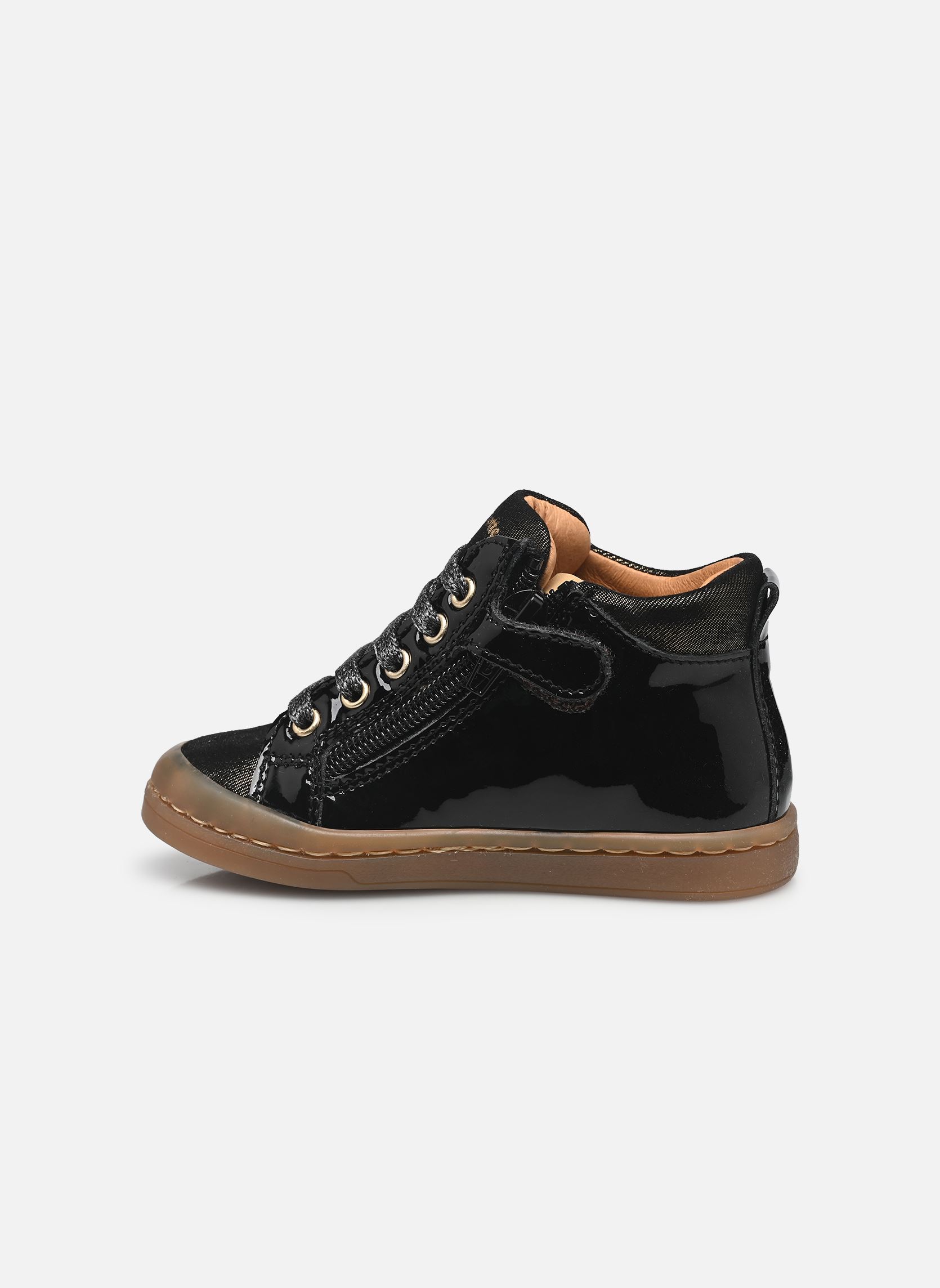 Baskets basses Anto fille noir Babybotte Baskets basses Anto fille noir VERNICE NERO/ALESS MIEL FUX