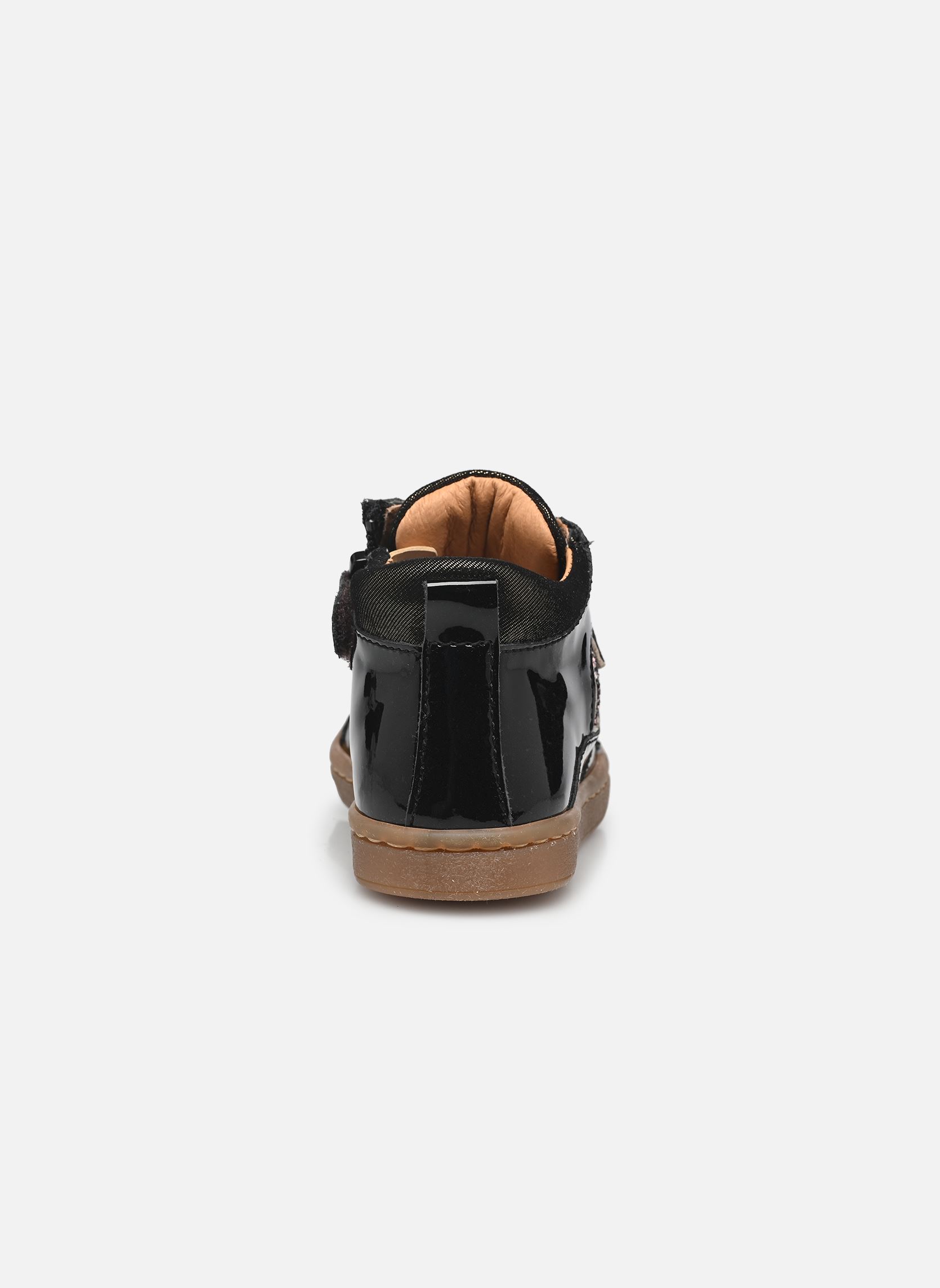 Baskets basses Anto fille noir Babybotte Baskets basses Anto fille noir VERNICE NERO/ALESS MIEL FUX
