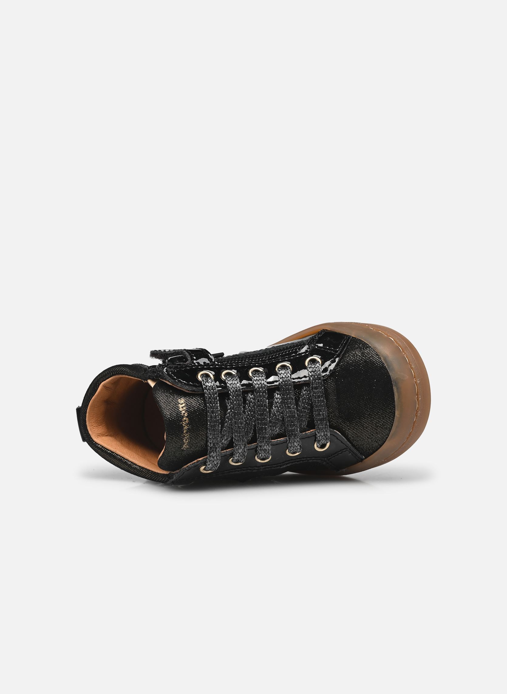 Baskets basses Anto fille noir Babybotte Baskets basses Anto fille noir VERNICE NERO/ALESS MIEL FUX