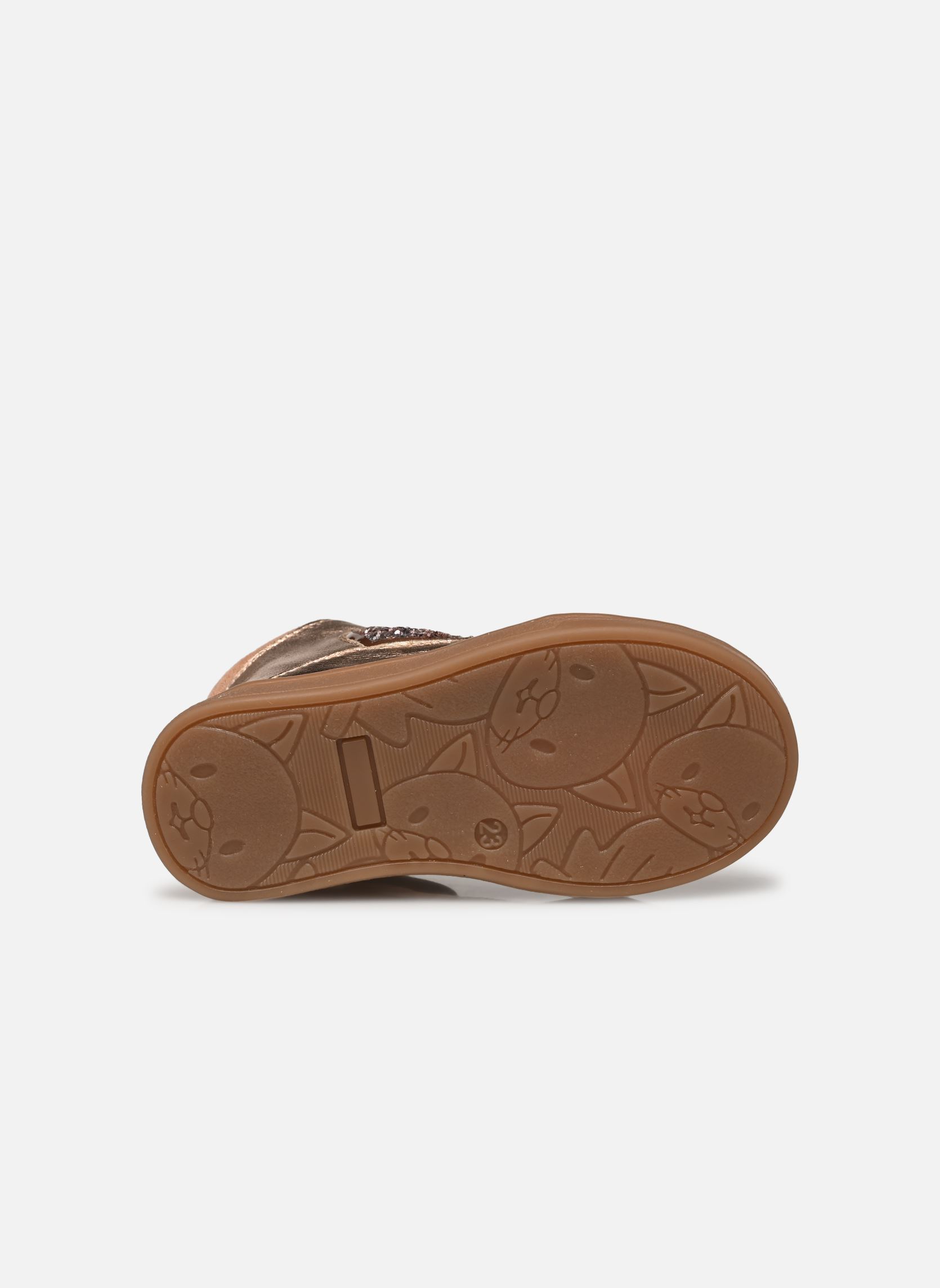 Baskets basses Anto fille argent Babybotte Baskets basses Anto fille argent PLATINE