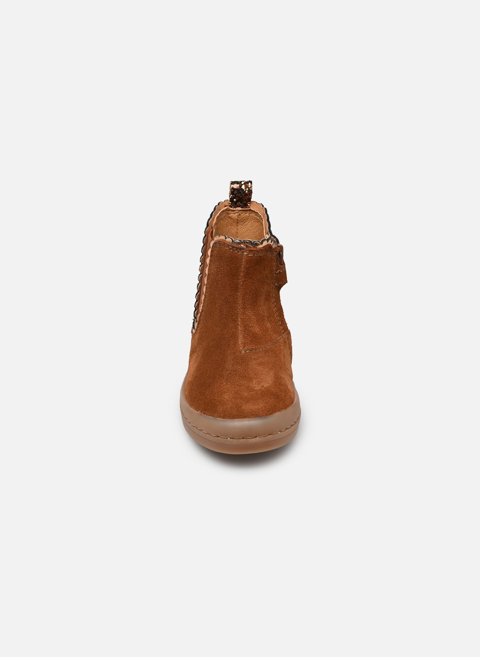 Bottines Alisia fille marron Babybotte Bottines Alisia fille marron COGNAC 2