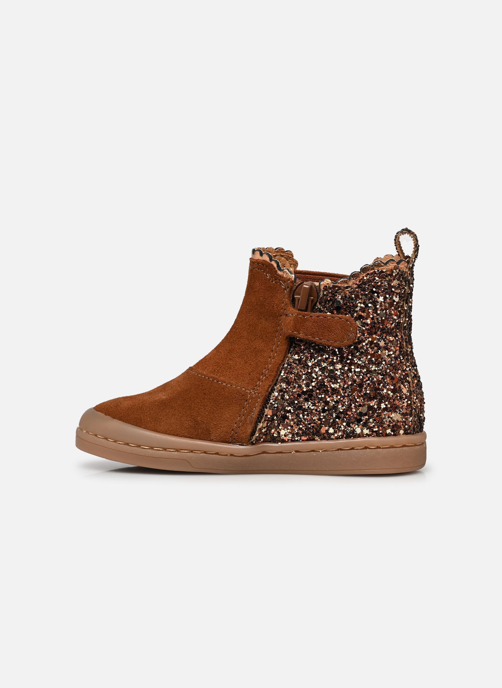 Bottines Alisia fille marron Babybotte Bottines Alisia fille marron COGNAC 2