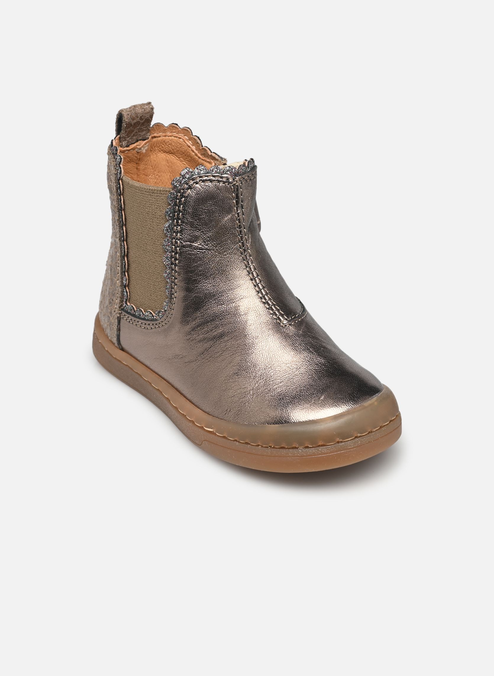 Stiefeletten / Ankle Boots Alisia mädchen gold und bronze Babybotte Stiefeletten / Ankle Boots Alisia mädchen gold und bronze LAMINATO PELTRO/ALESS MIEL