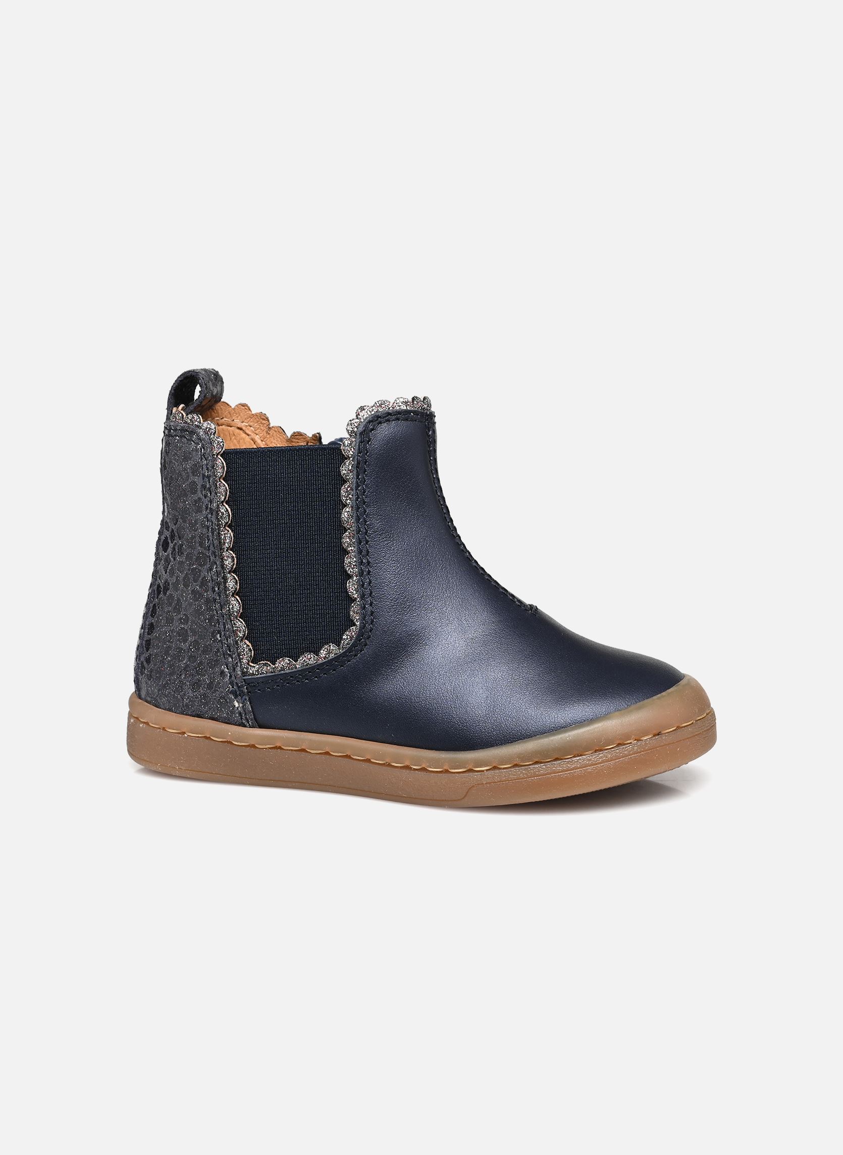 Stiefeletten / Ankle Boots Alisia mädchen blau Babybotte Stiefeletten / Ankle Boots Alisia mädchen blau LAMINATO BLU/ALESS MIEL FUX