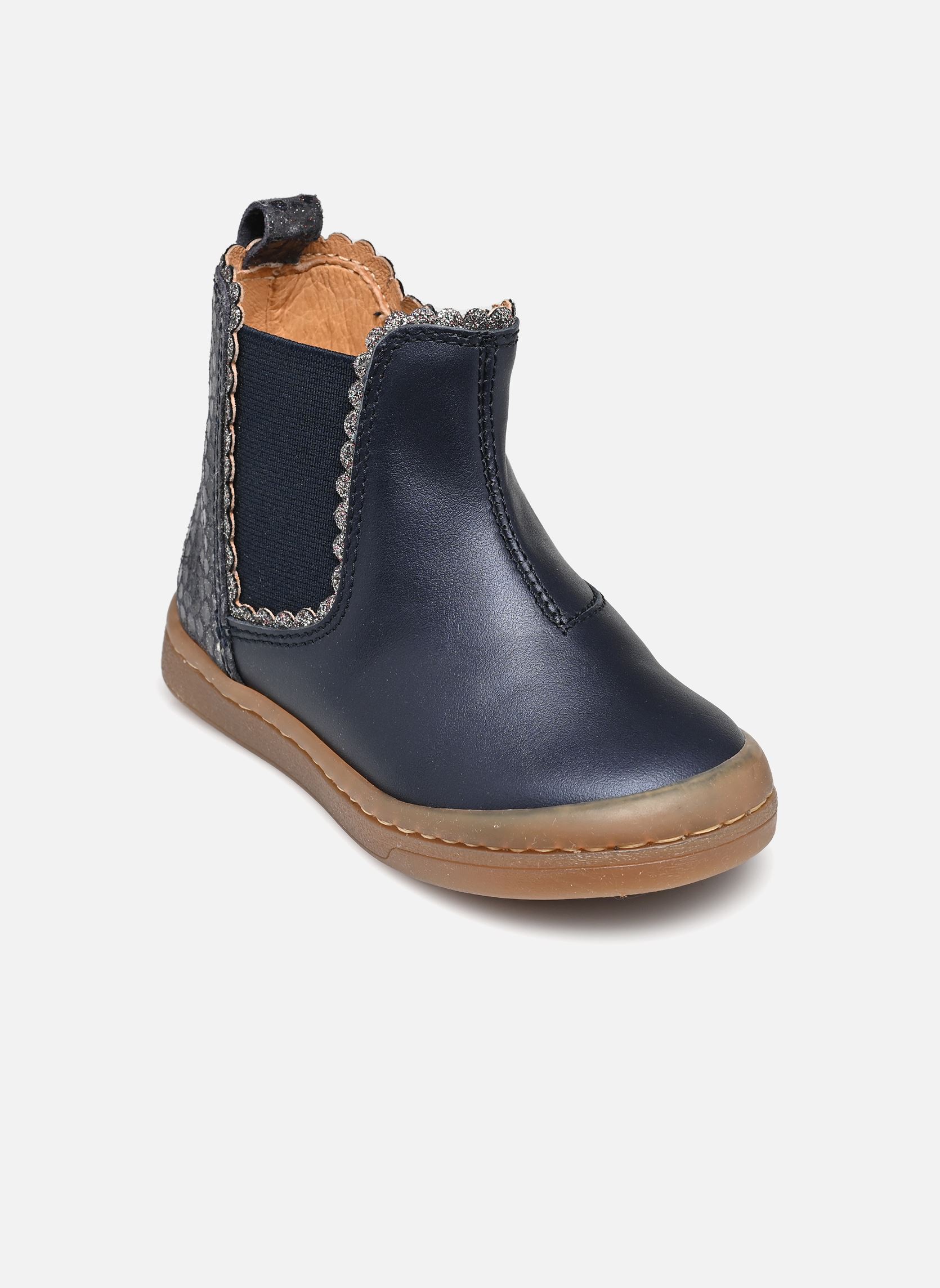 Stiefeletten / Ankle Boots Alisia mädchen blau Babybotte Stiefeletten / Ankle Boots Alisia mädchen blau LAMINATO BLU/ALESS MIEL FUX