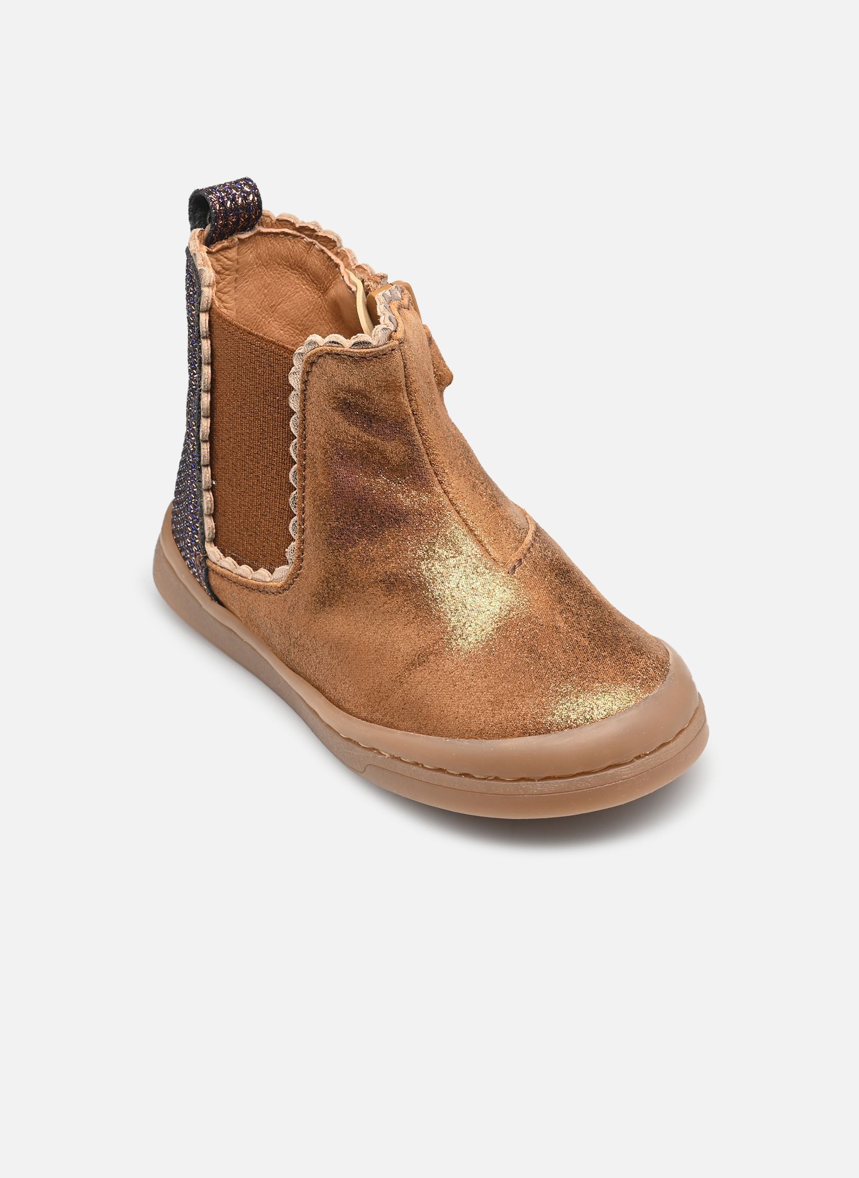 Stiefeletten / Ankle Boots Alisia mädchen braun Babybotte Stiefeletten / Ankle Boots Alisia mädchen braun COGNAC