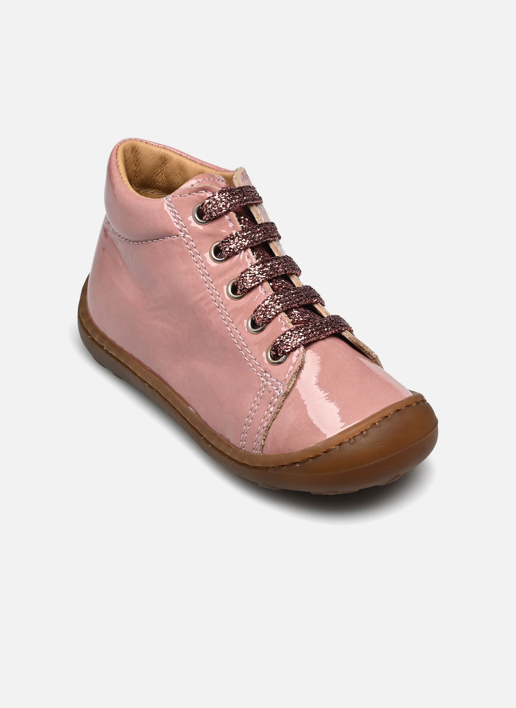 Chaussures premiers pas Jordana fille rose Bopy Chaussures premiers pas Jordana fille rose ROSE VERNIS