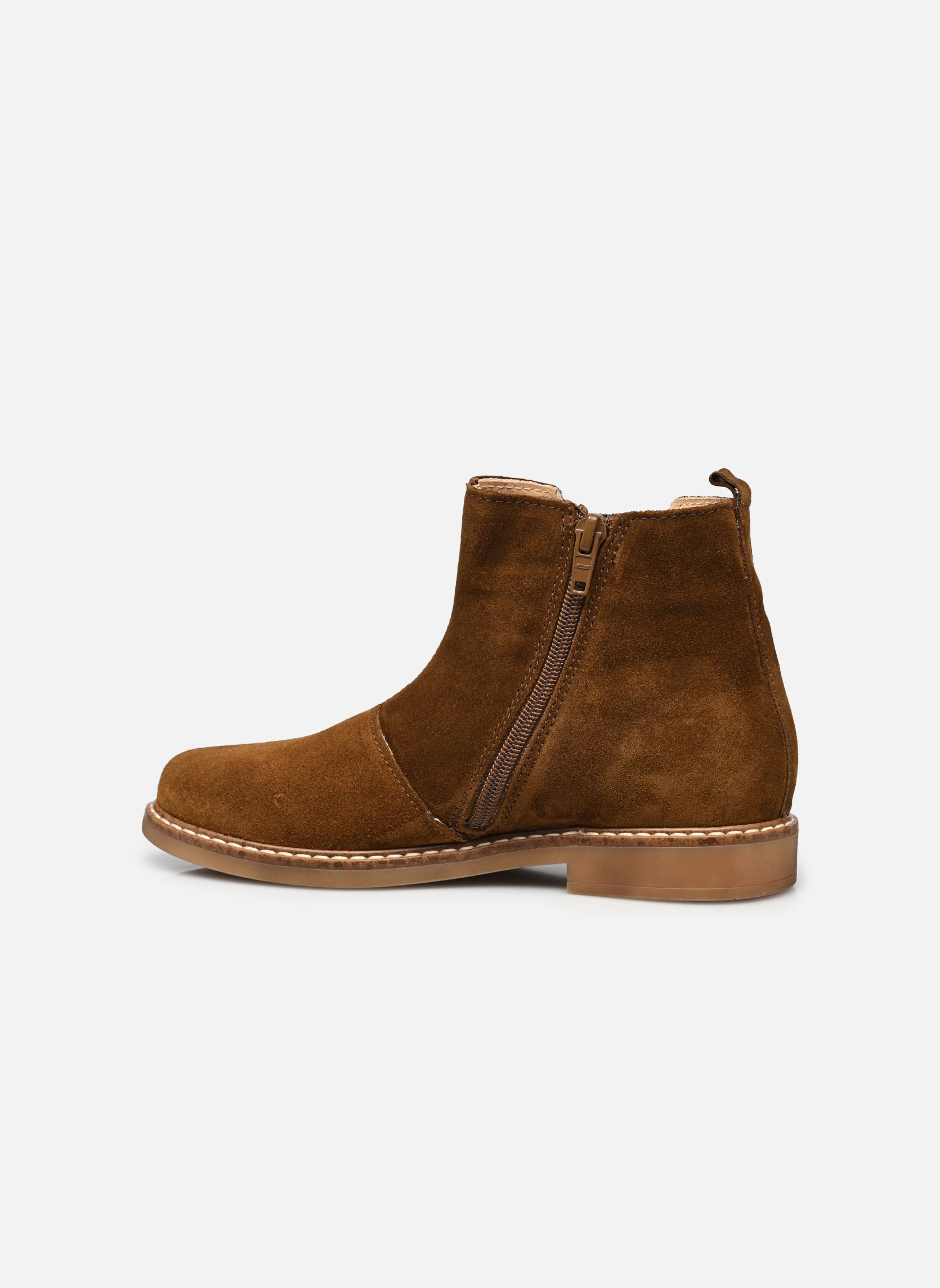 Bottines Seven fille marron Bopy Bottines Seven fille marron Cognac