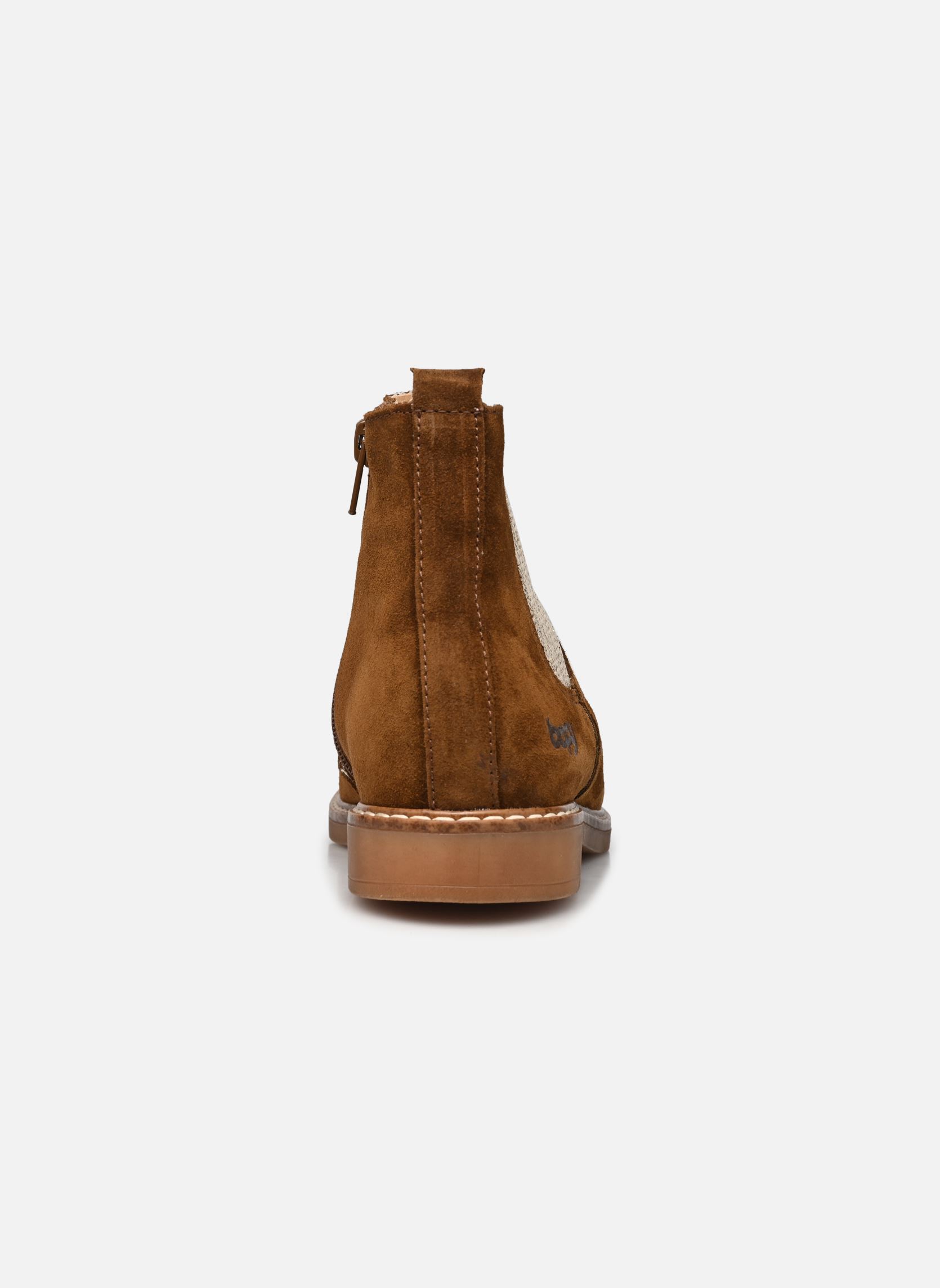 Bottines Seven fille marron Bopy Bottines Seven fille marron Cognac