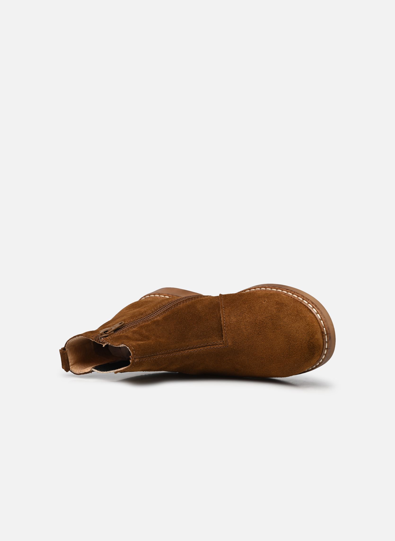 Bottines Seven fille marron Bopy Bottines Seven fille marron Cognac