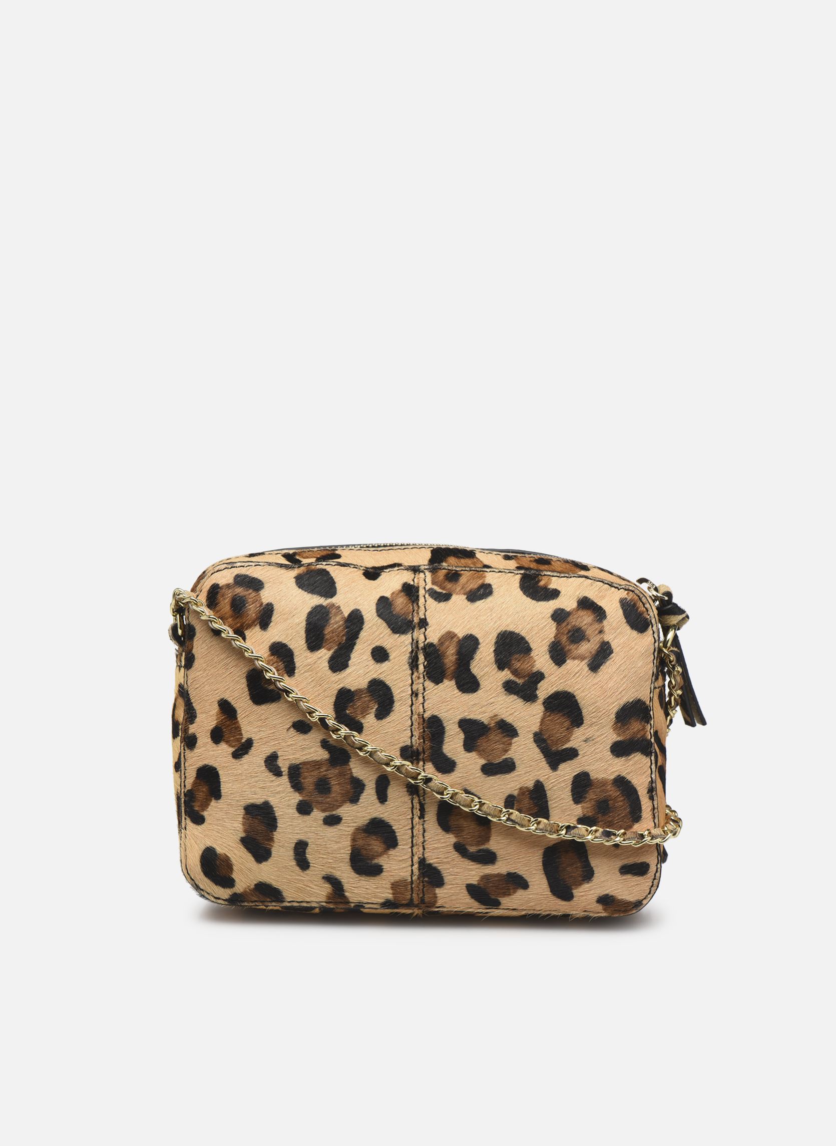 Sacs bandoulière Naino Leather Cross Over femme beige Pieces Sacs bandoulière Naino Leather Cross Over femme beige BEIGE-LEO