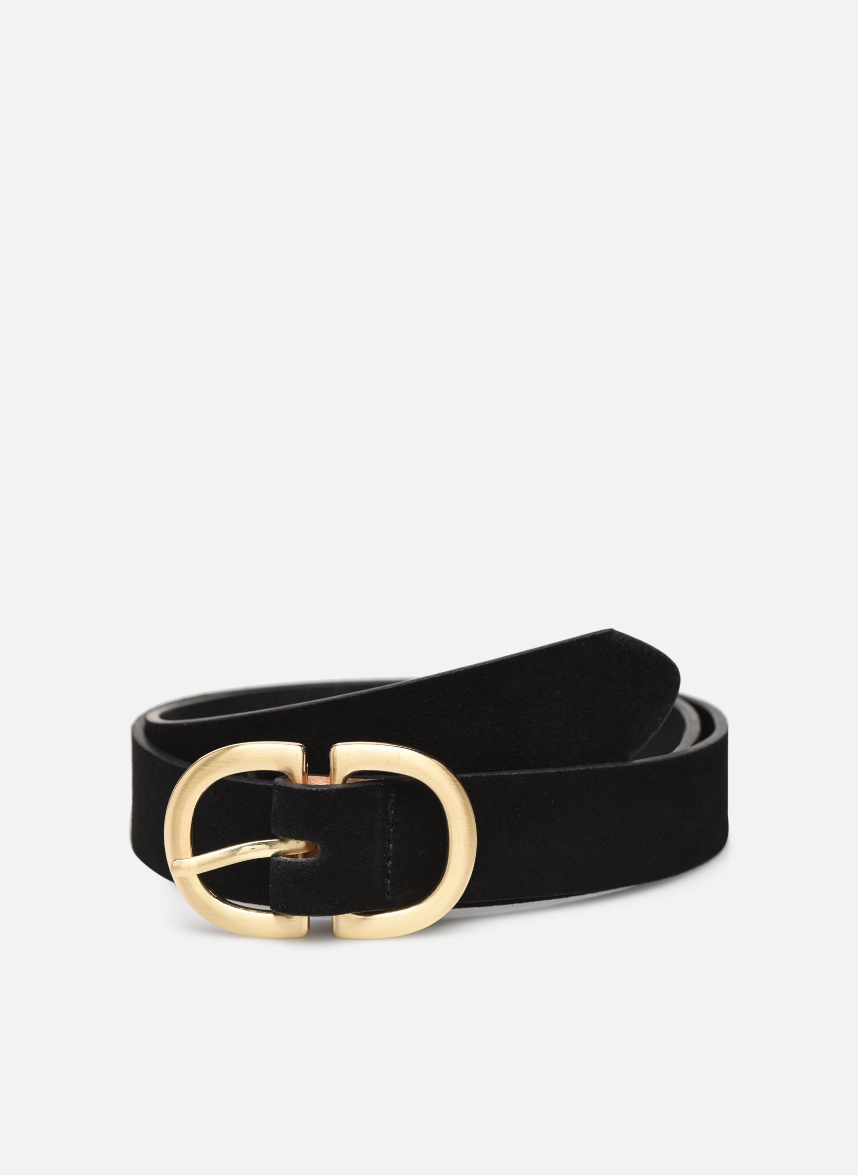 Cinture Juv Suede Jeans Belt donna nero Pieces Cinture Juv Suede Jeans Belt donna nero black-gold