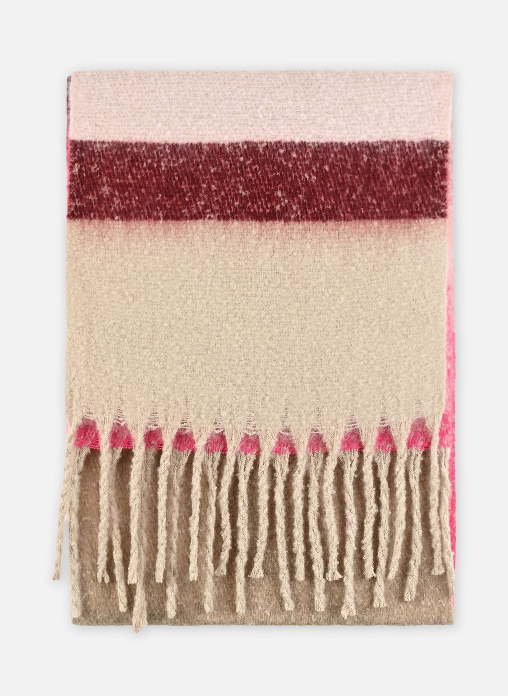 Schals Belong Scarf damen rosa Pieces Schals Belong Scarf damen rosa Beetroot Purple