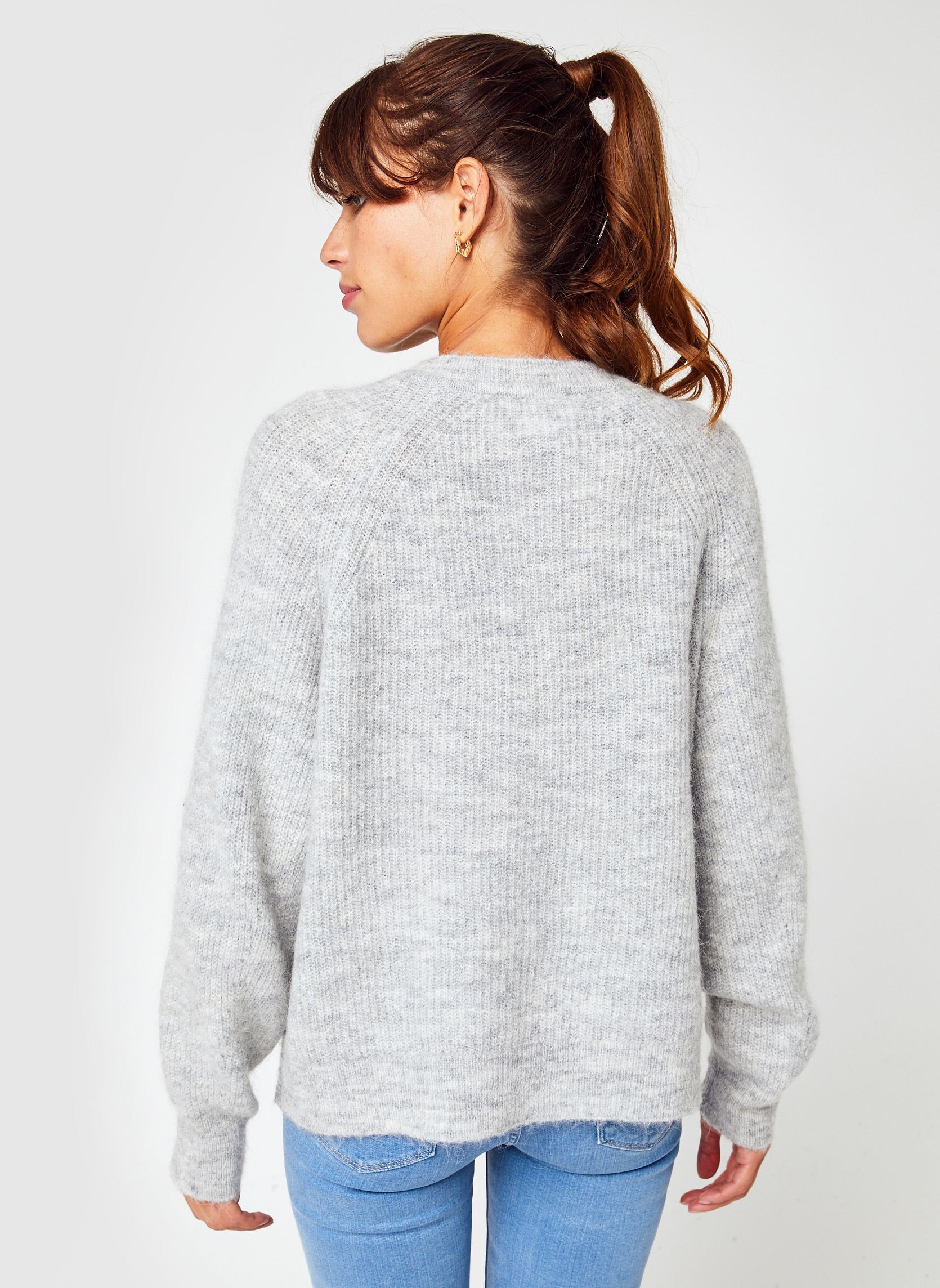 Chalecos Slflulu Ls Knit Short Cardigan B Noos mujer gris Selected Femme Chalecos Slflulu Ls Knit Short Cardigan B Noos mujer gris LIGHT GREY MELANGE
