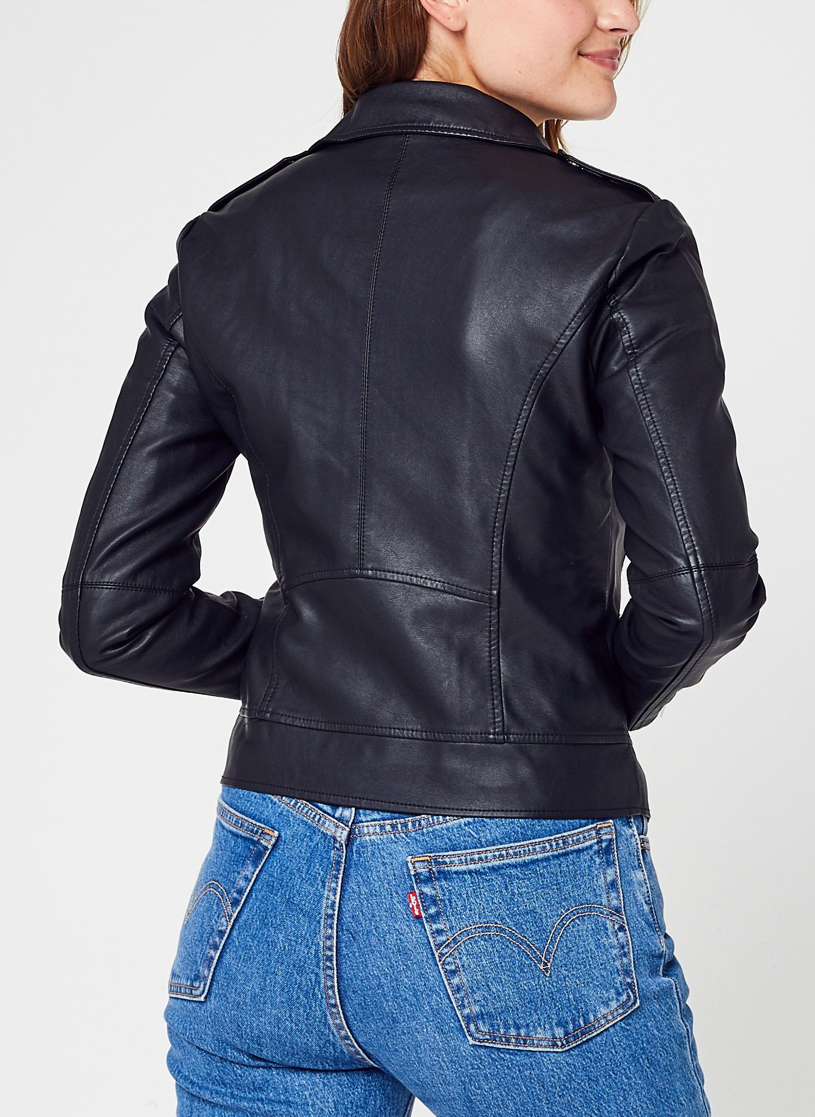 Jacken Vicara Coated JacketSu - Noos damen schwarz Vila Jacken Vicara Coated JacketSu - Noos damen schwarz Black