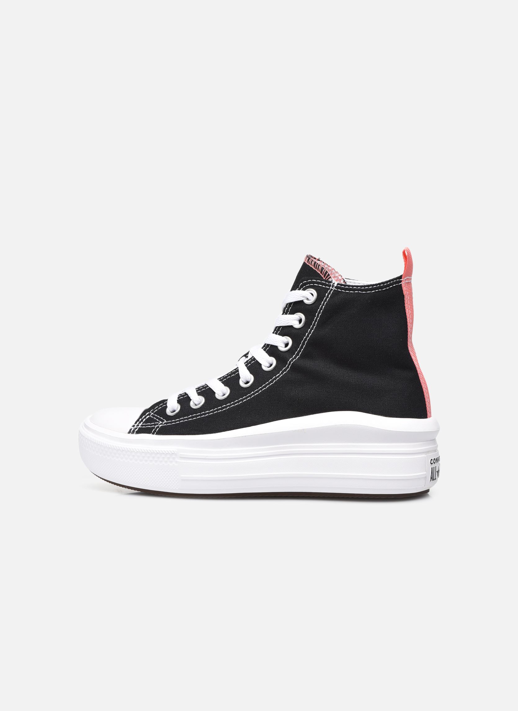 Knöchelhohe Sneaker Chuck Taylor All Star Move Hi J schwarz Converse Knöchelhohe Sneaker Chuck Taylor All Star Move Hi J schwarz BLACKPINK SALTWHITE