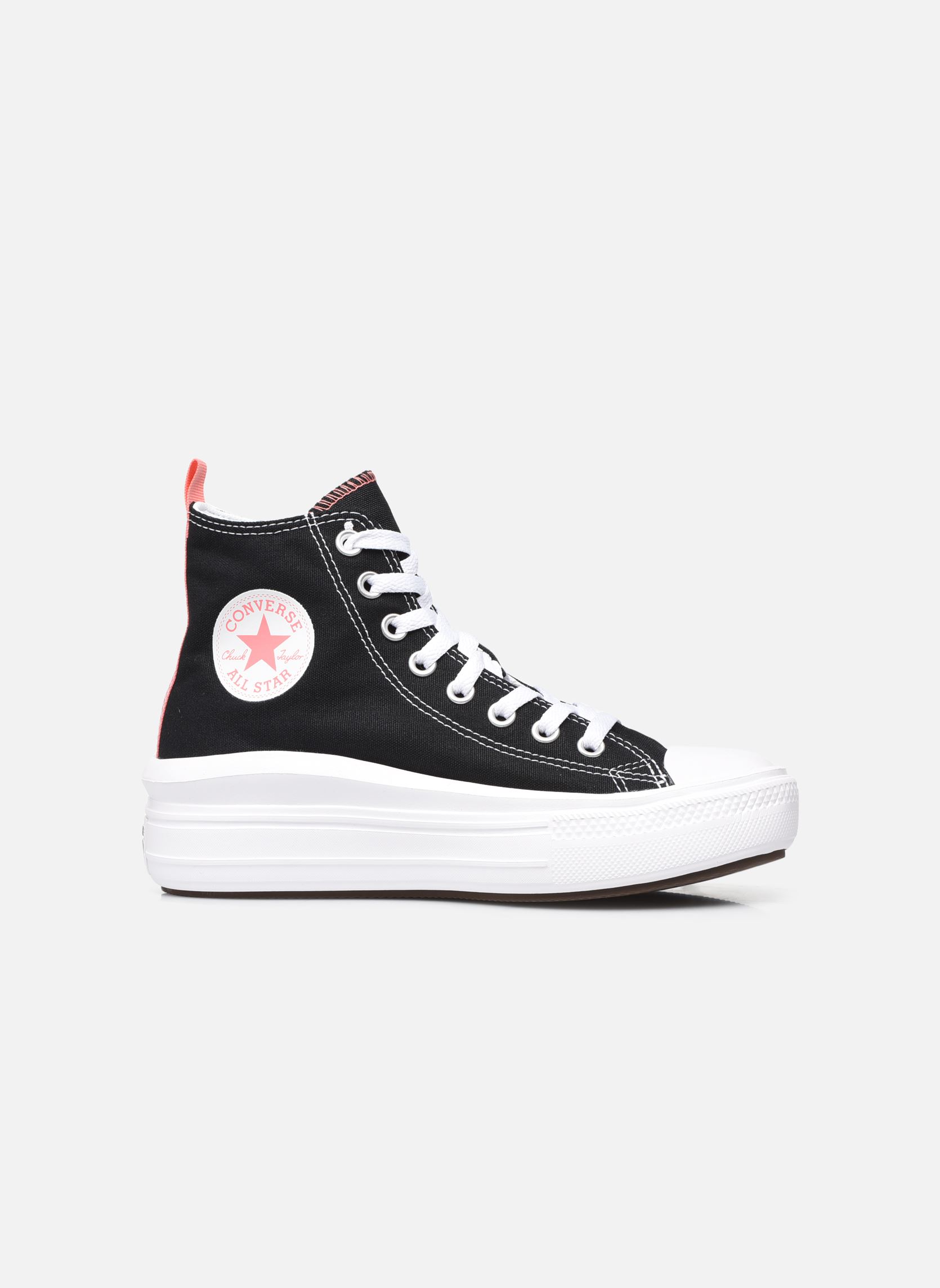 Knöchelhohe Sneaker Chuck Taylor All Star Move Hi J schwarz Converse Knöchelhohe Sneaker Chuck Taylor All Star Move Hi J schwarz BLACKPINK SALTWHITE