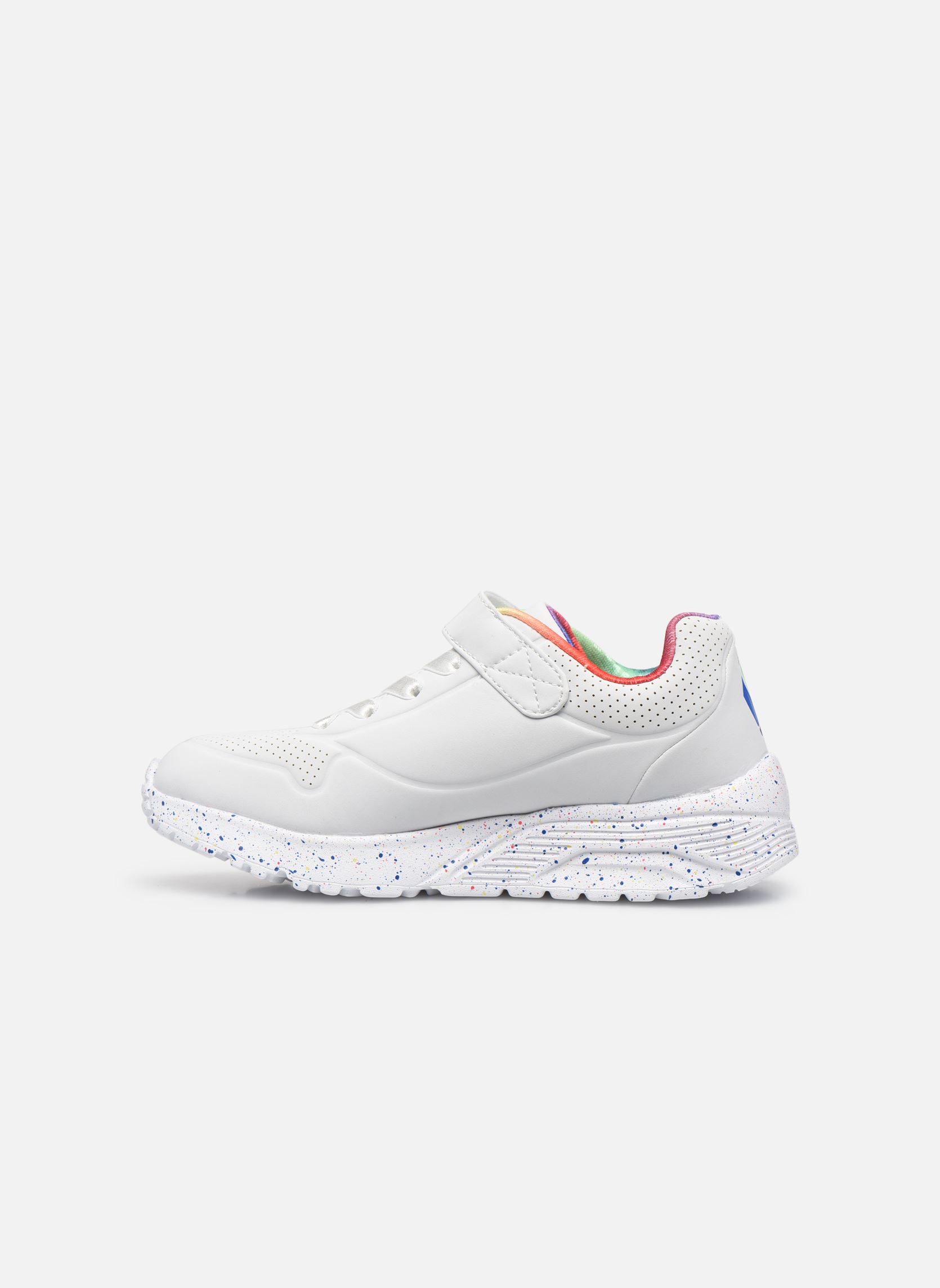 Baskets basses Uno Lite - Rainbow Specks fille blanc Skechers Baskets basses Uno Lite - Rainbow Specks fille blanc WMLT