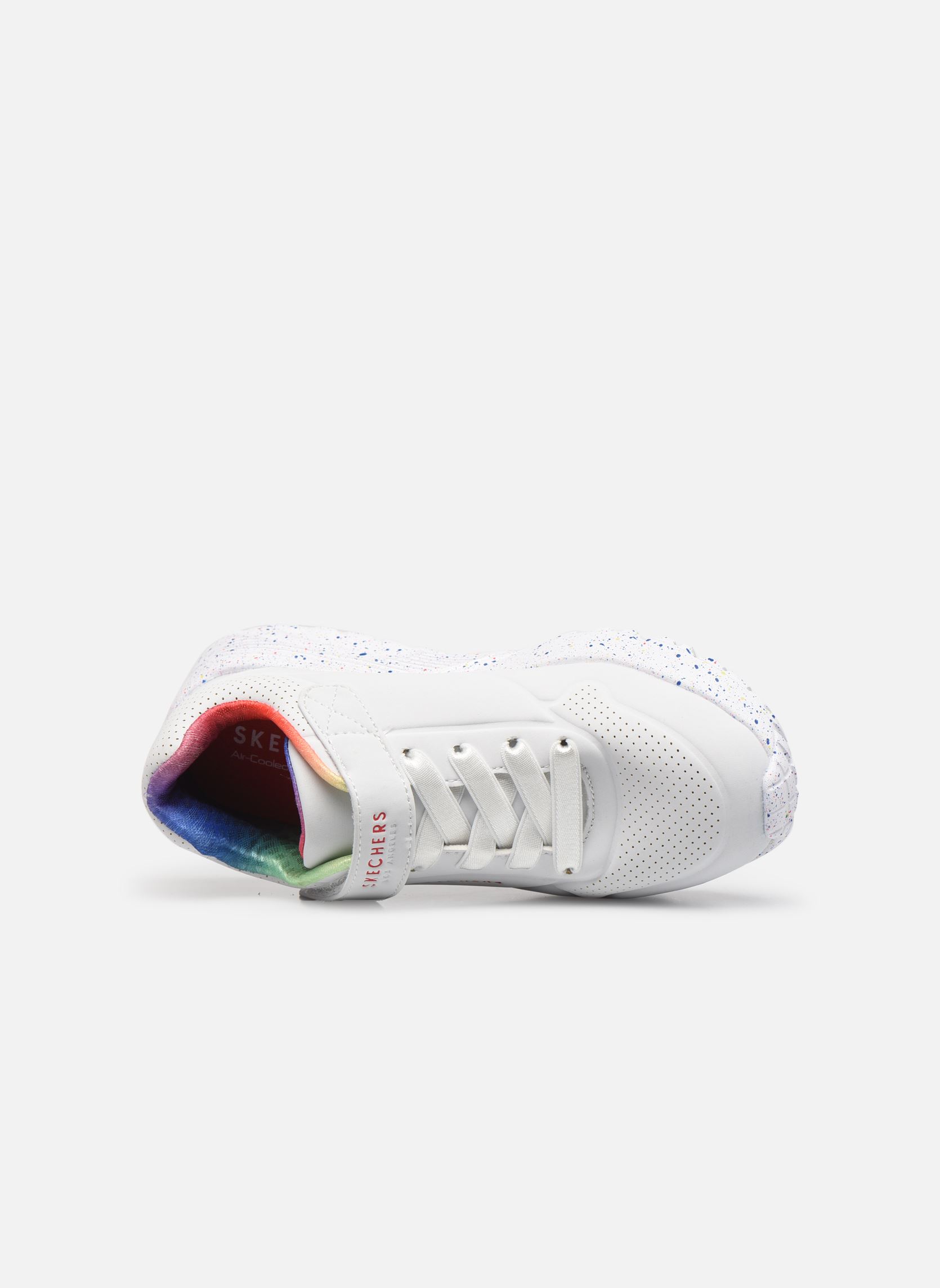 Baskets basses Uno Lite - Rainbow Specks fille blanc Skechers Baskets basses Uno Lite - Rainbow Specks fille blanc WMLT