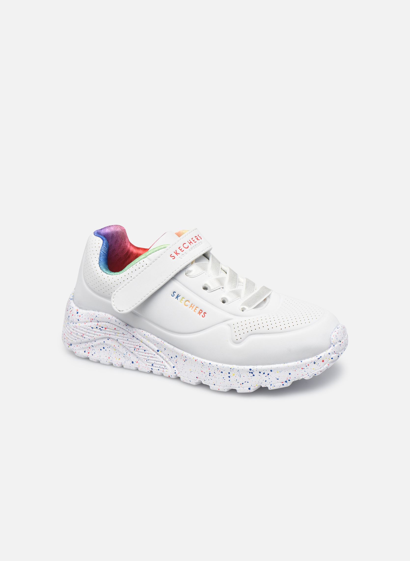 Baskets Skechers Uno Lite - Rainbow Specks pour
