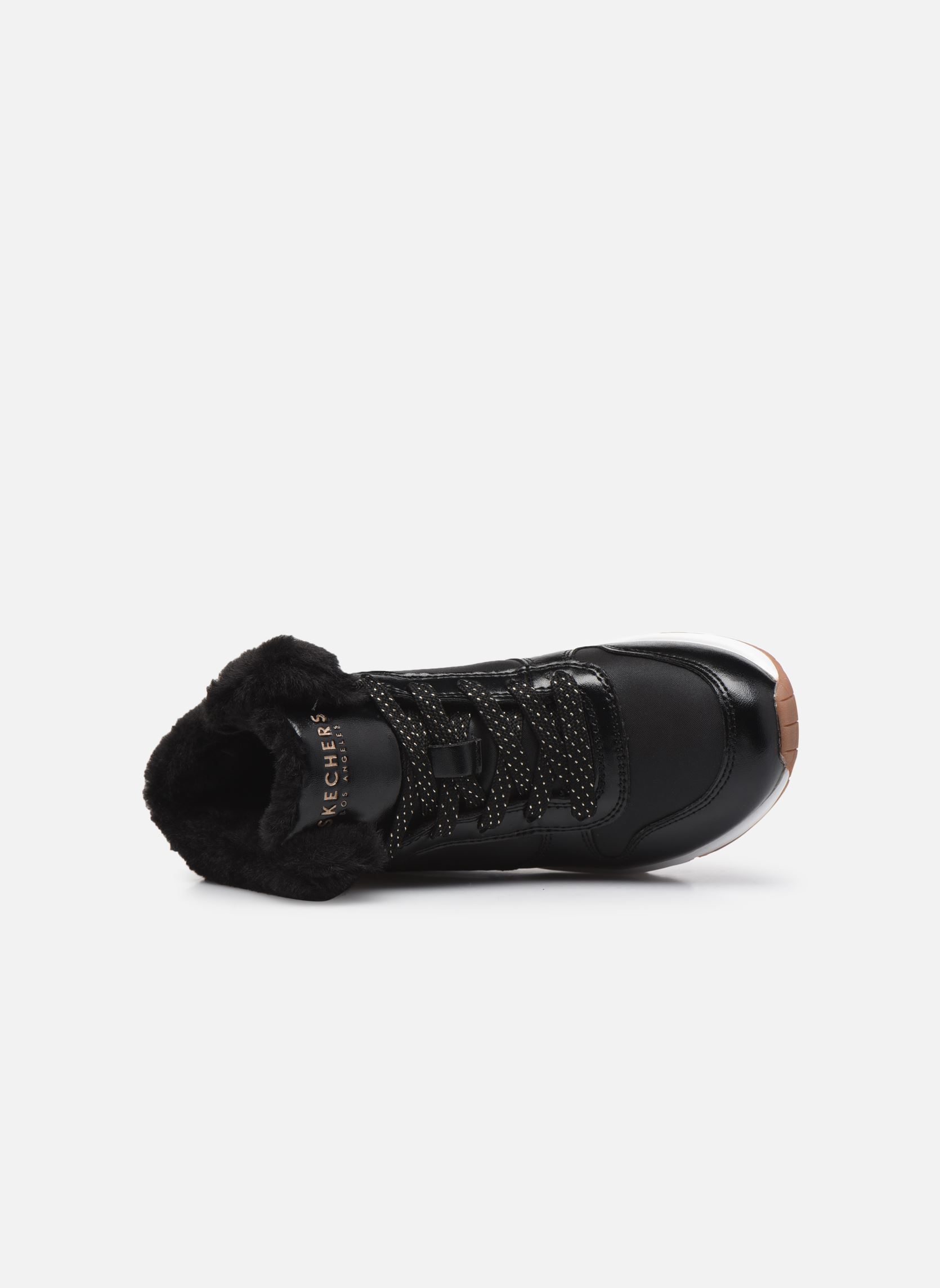 Niedrige Sneaker UNO COZY ON AIR mädchen schwarz Skechers Niedrige Sneaker UNO COZY ON AIR mädchen schwarz BKRG