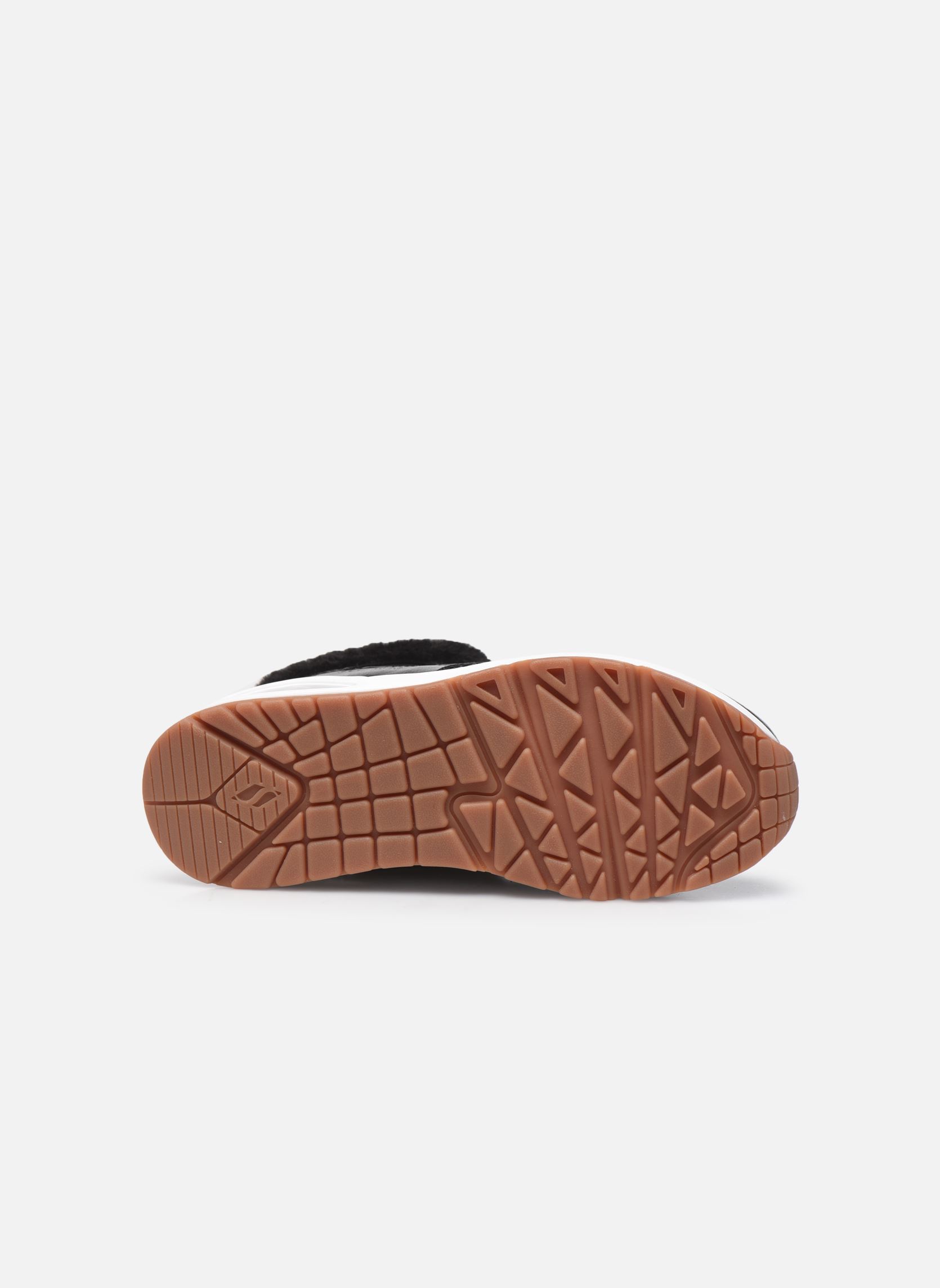 Niedrige Sneaker UNO COZY ON AIR mädchen schwarz Skechers Niedrige Sneaker UNO COZY ON AIR mädchen schwarz BKRG