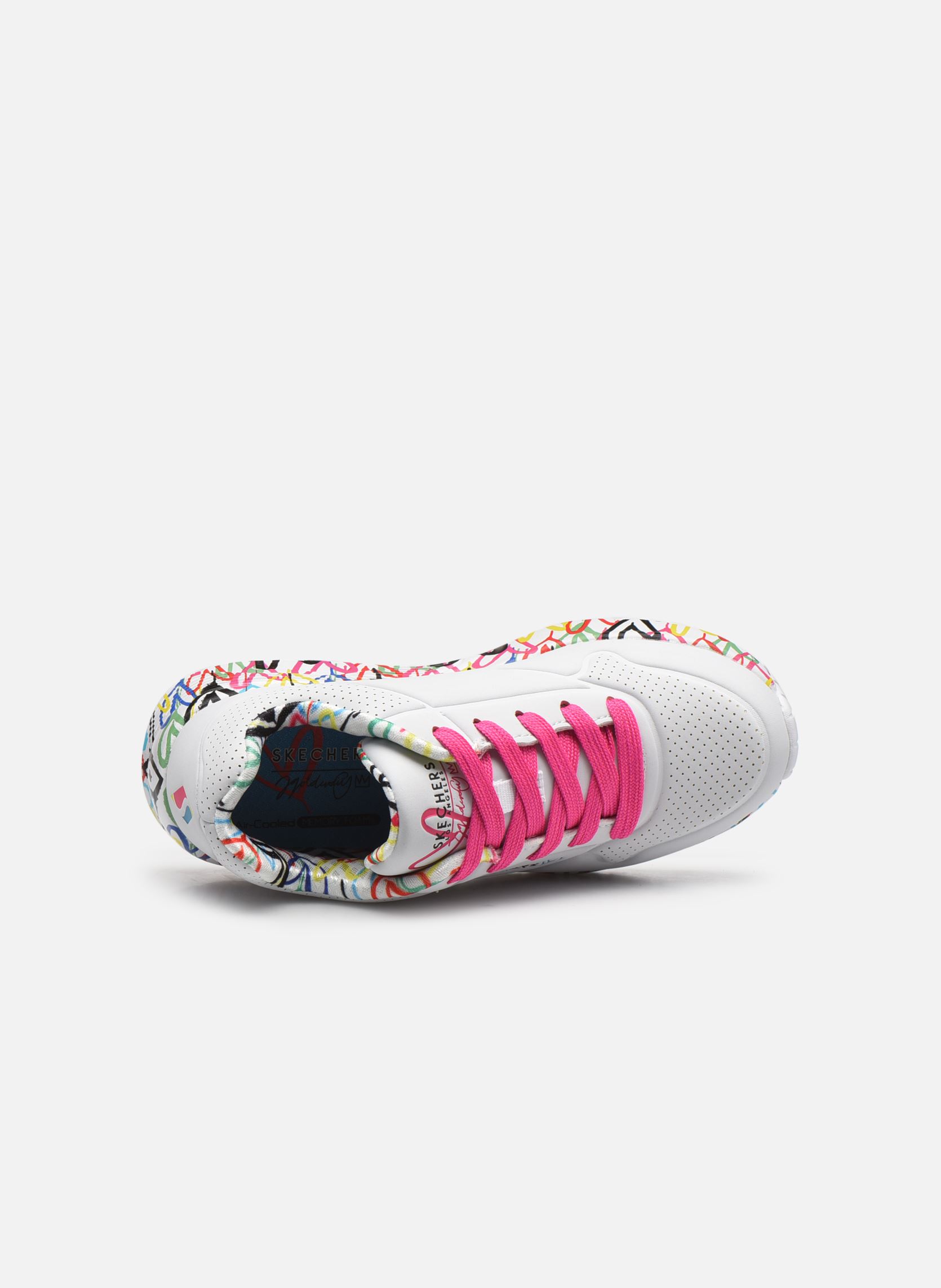 Baskets basses Uno Lite - Lovely Luv Goldcrown fille blanc Skechers Baskets basses Uno Lite - Lovely Luv Goldcrown fille blanc WMLT