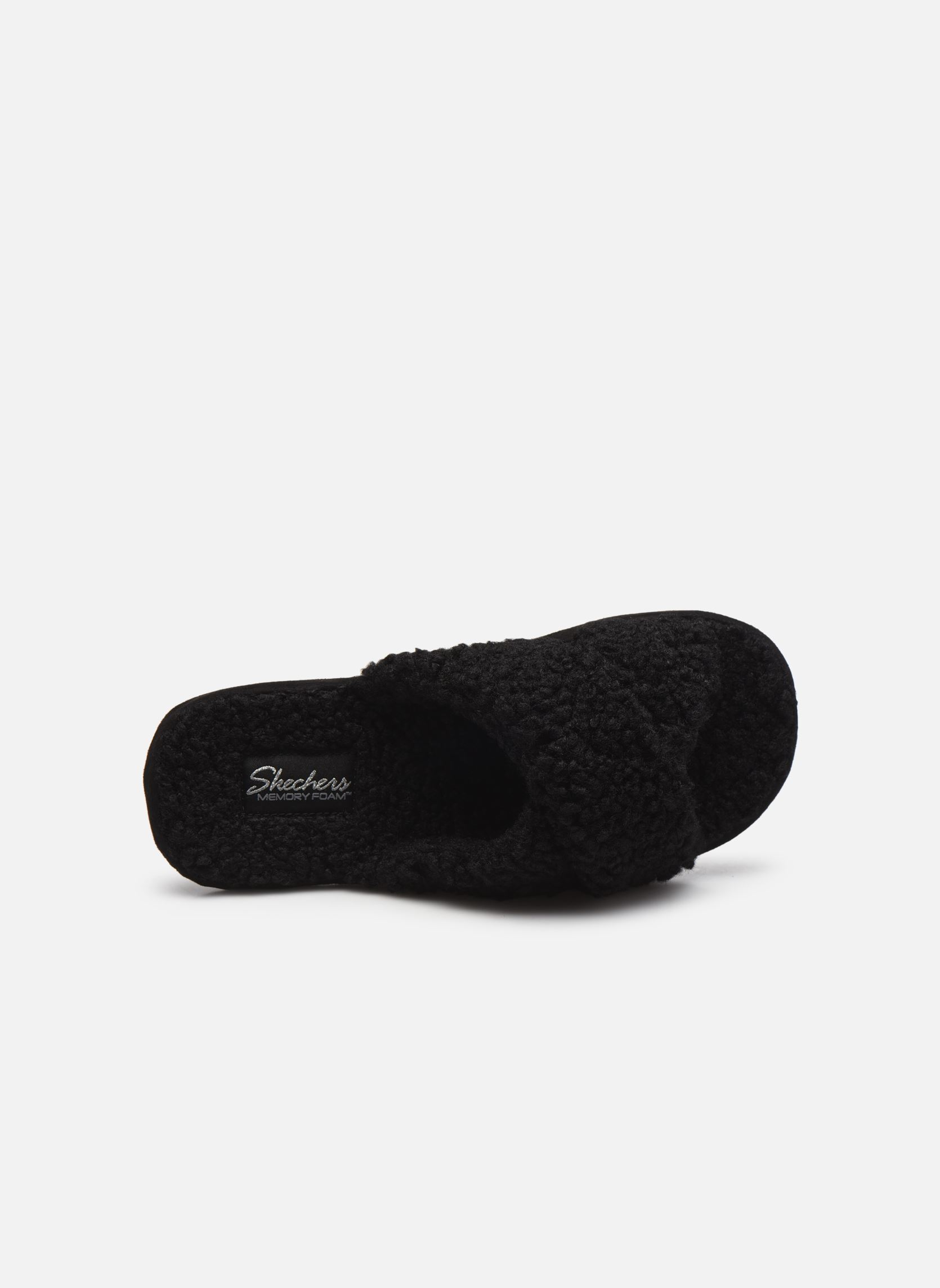 Pantofole chiuse COZY SLIDE donna nero Skechers Pantofole chiuse COZY SLIDE donna nero BBK