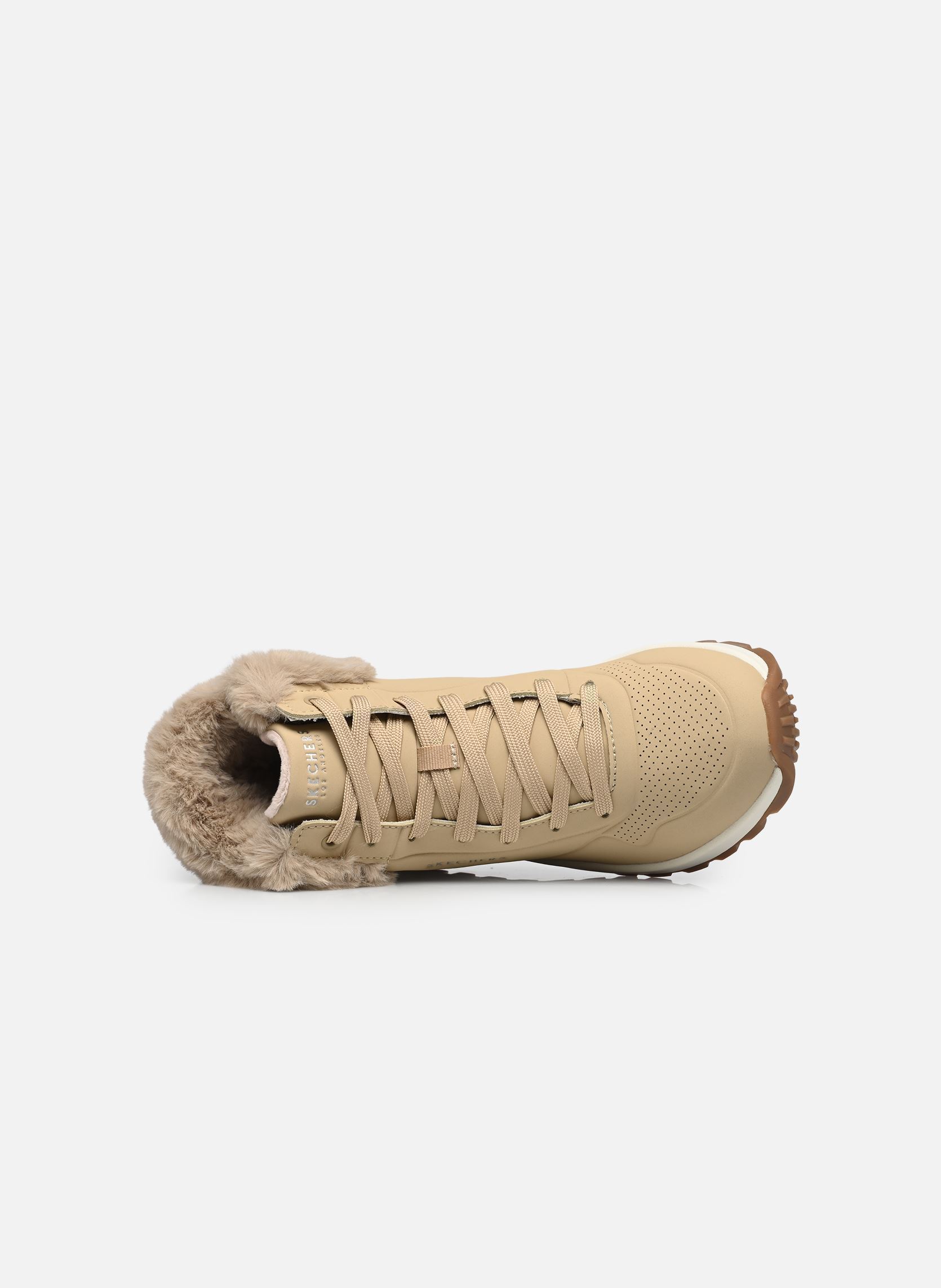 Bottines à lacets UNO RUGGED femme beige Skechers Bottines à lacets UNO RUGGED femme beige SAND