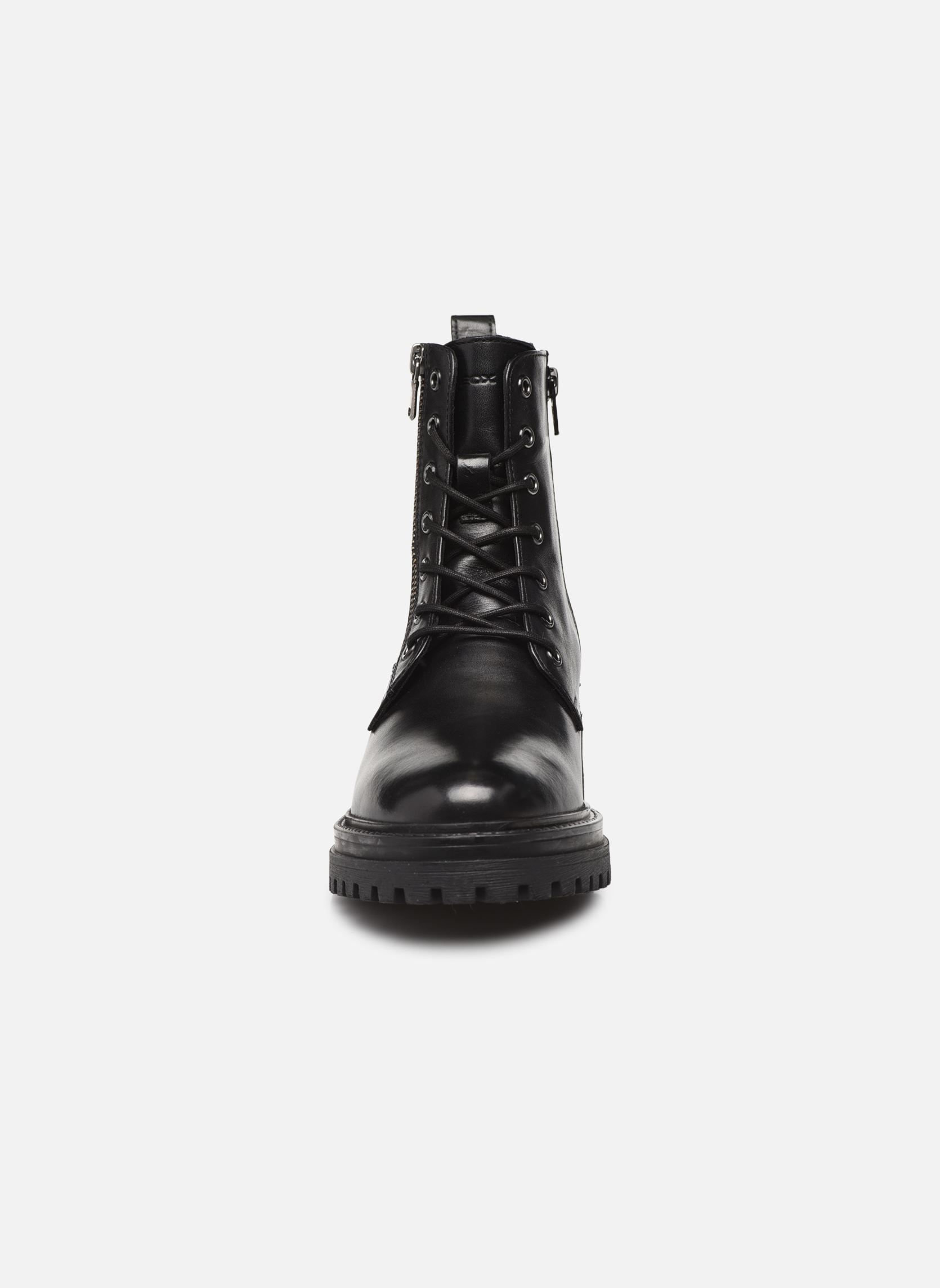 Stivaletti con lacci D IRIDEA D16HRF donna nero Geox Stivaletti con lacci D IRIDEA D16HRF donna nero Black