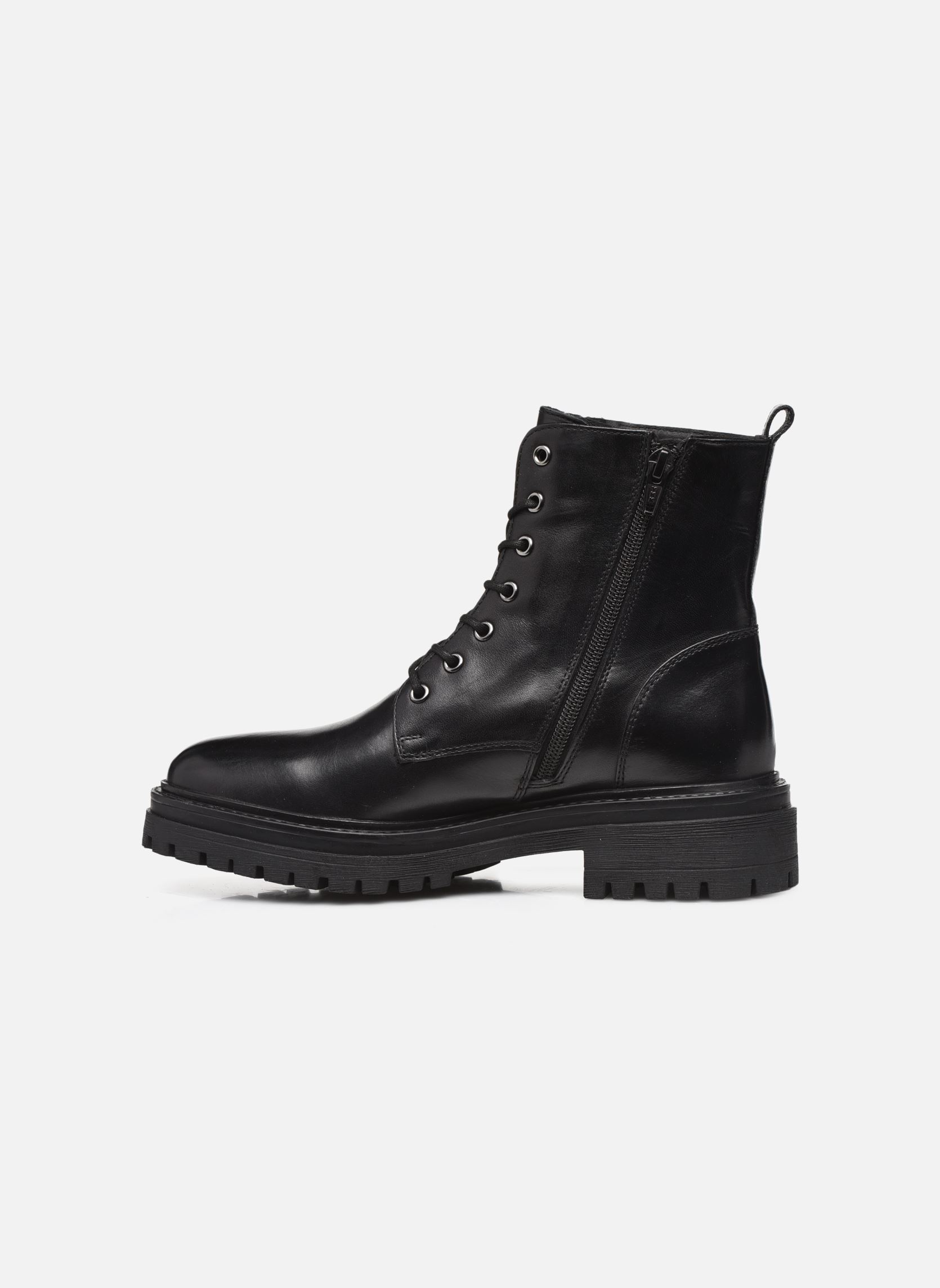 Stivaletti con lacci D IRIDEA D16HRF donna nero Geox Stivaletti con lacci D IRIDEA D16HRF donna nero Black