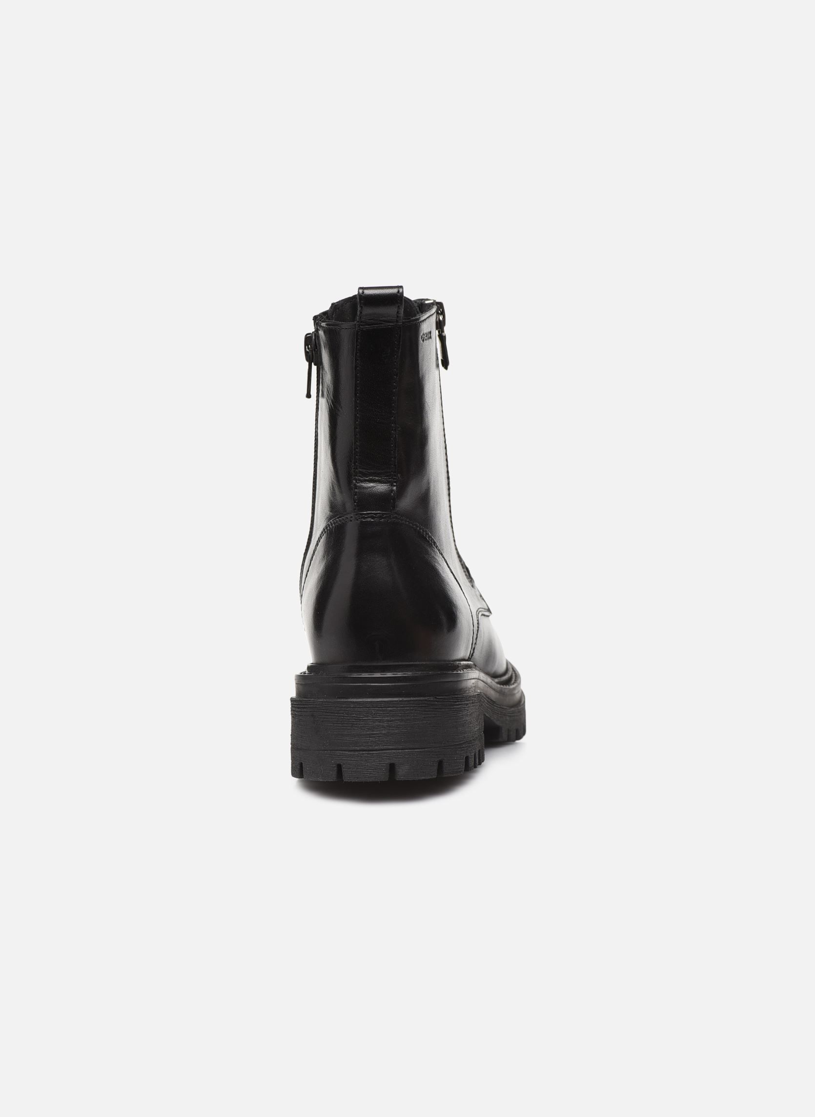 Stivaletti con lacci D IRIDEA D16HRF donna nero Geox Stivaletti con lacci D IRIDEA D16HRF donna nero Black