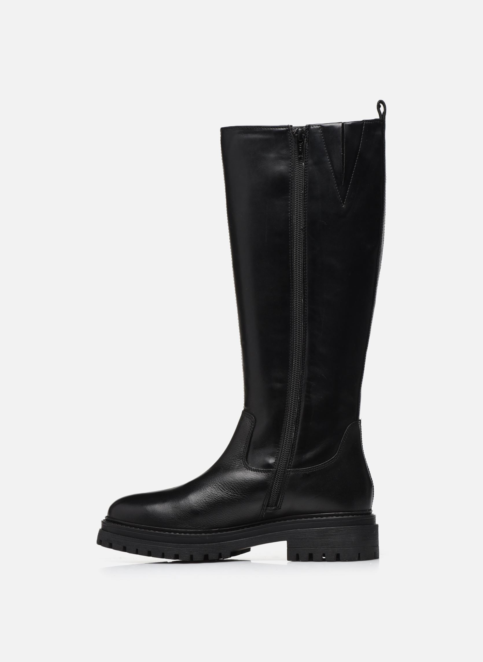 Geox modello Iridea stivale donna in pelle liscia e pelle sintetica