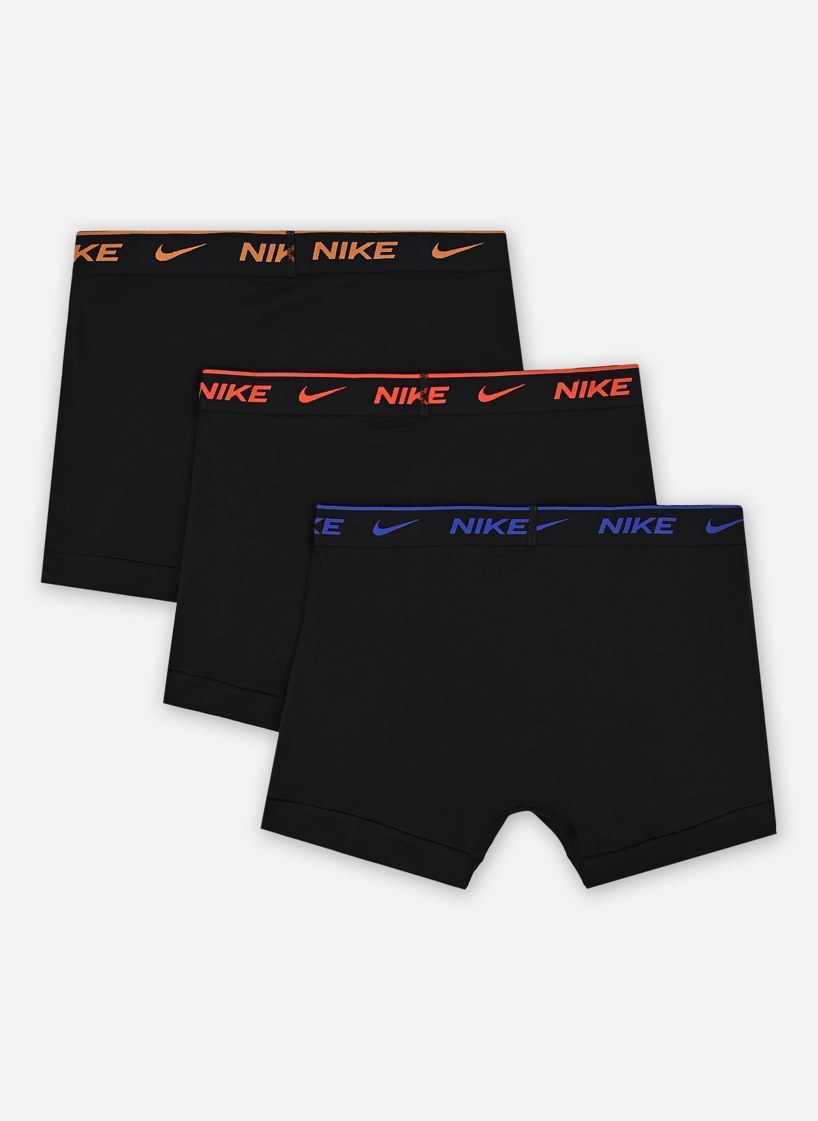 Pantalons Trunk 3P Cotton homme noir Nike Underwear Pantalons Trunk 3P Cotton homme noir BLACK EXZ