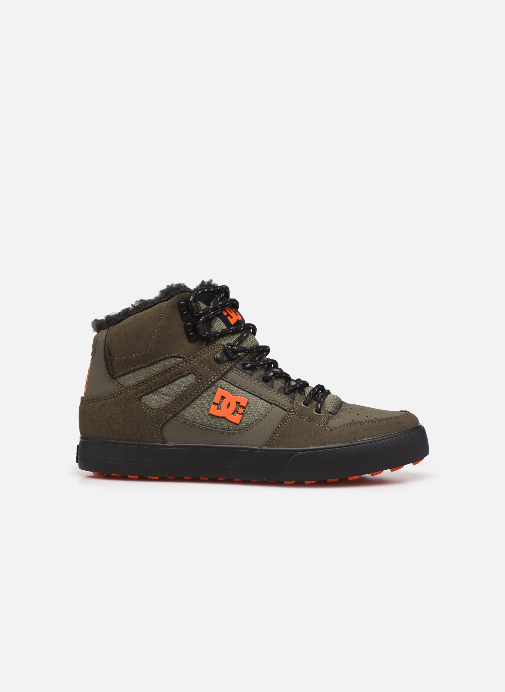 Knöchelhohe Sneaker Pure High-Top Wc Wnt herren grün DC Shoes Knöchelhohe Sneaker Pure High-Top Wc Wnt herren grün DUSTY OLIVE/ORANGE