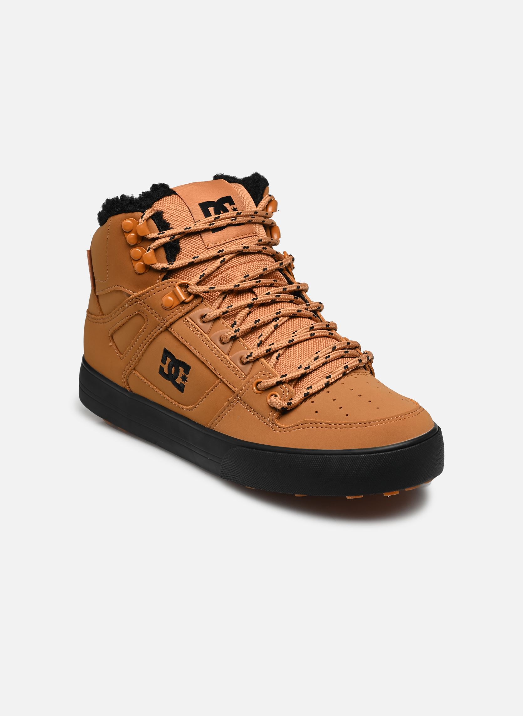 Baskets montantes Pure High-Top Wc Wnt homme marron DC Shoes Baskets montantes Pure High-Top Wc Wnt homme marron WHEAT/BLACK