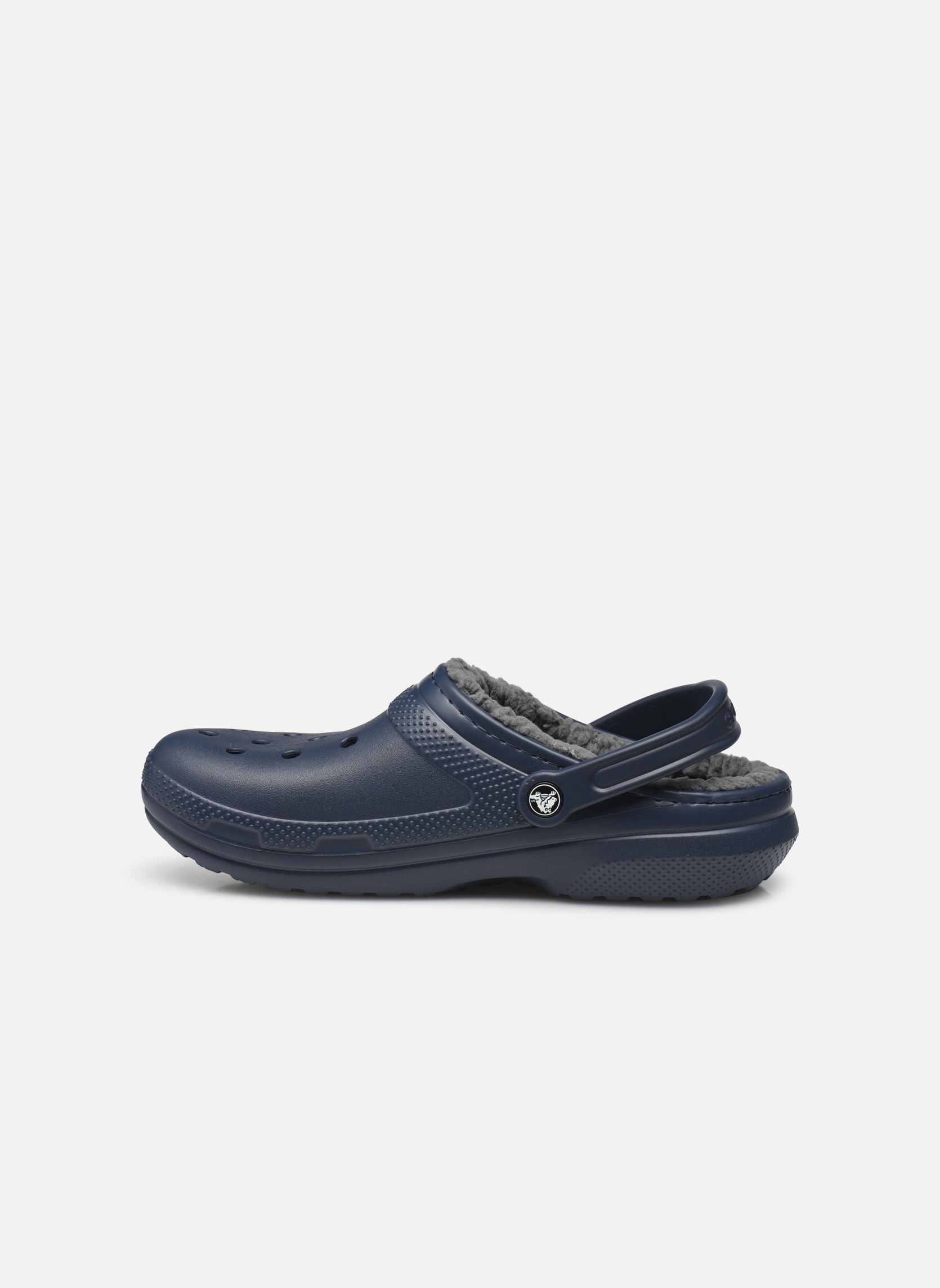 Muilen Classic Lined Clog M heren blauw Crocs Muilen Classic Lined Clog M heren blauw NAVY/CHARCOAL