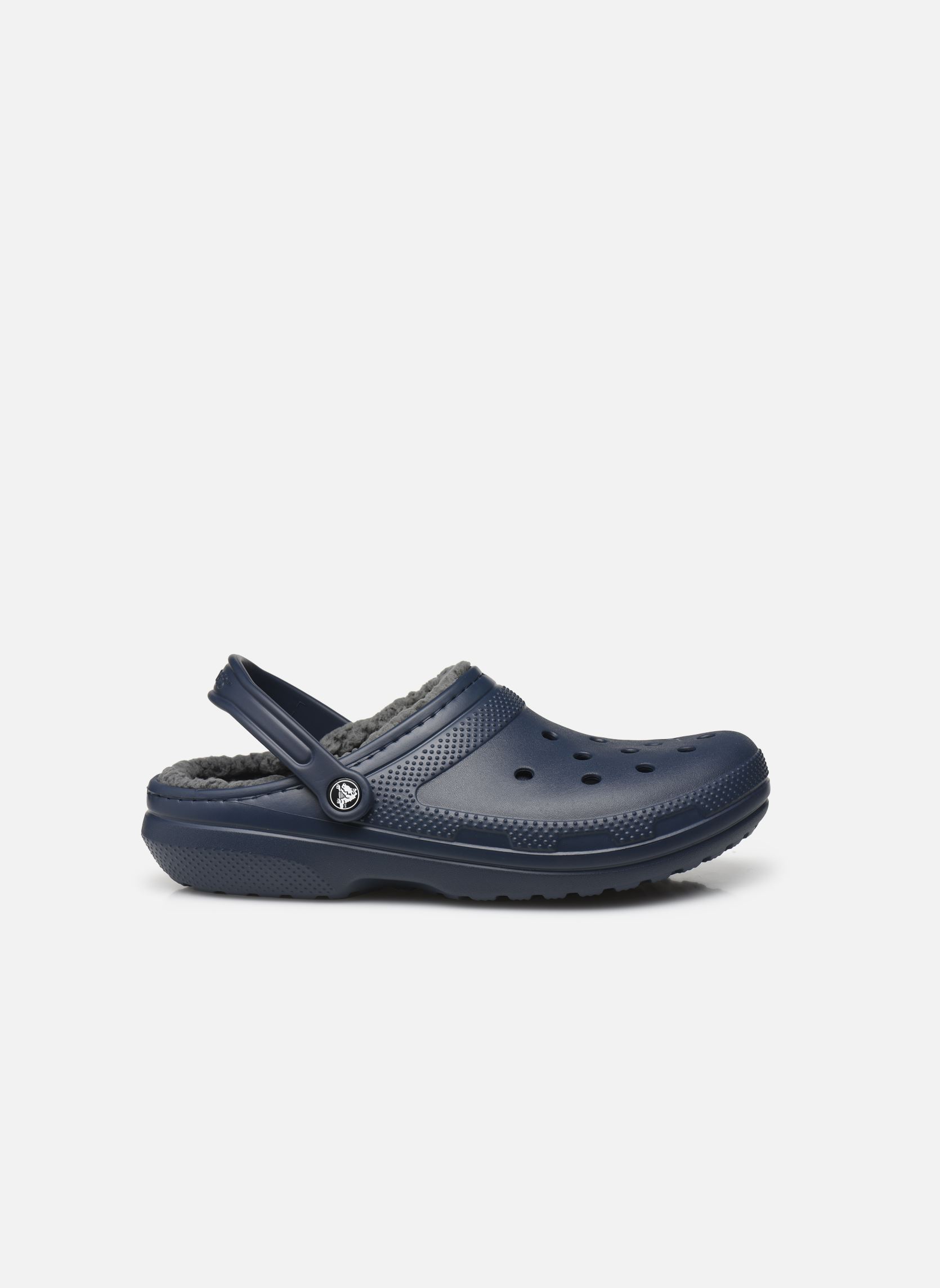 Muilen Classic Lined Clog M heren blauw Crocs Muilen Classic Lined Clog M heren blauw NAVY/CHARCOAL